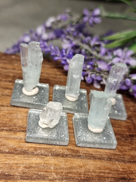 Aquamarine specimens