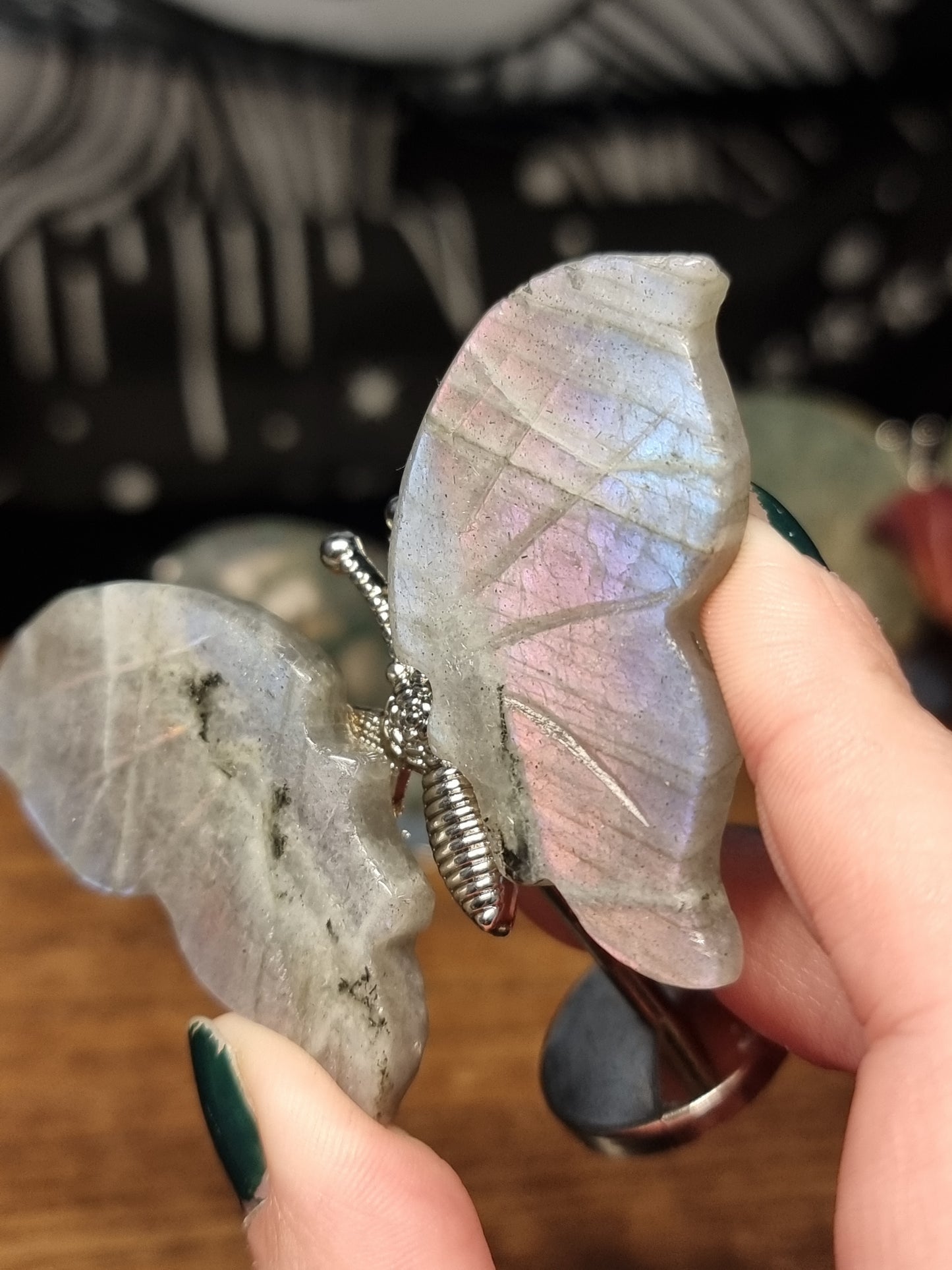 Crystal butterflies