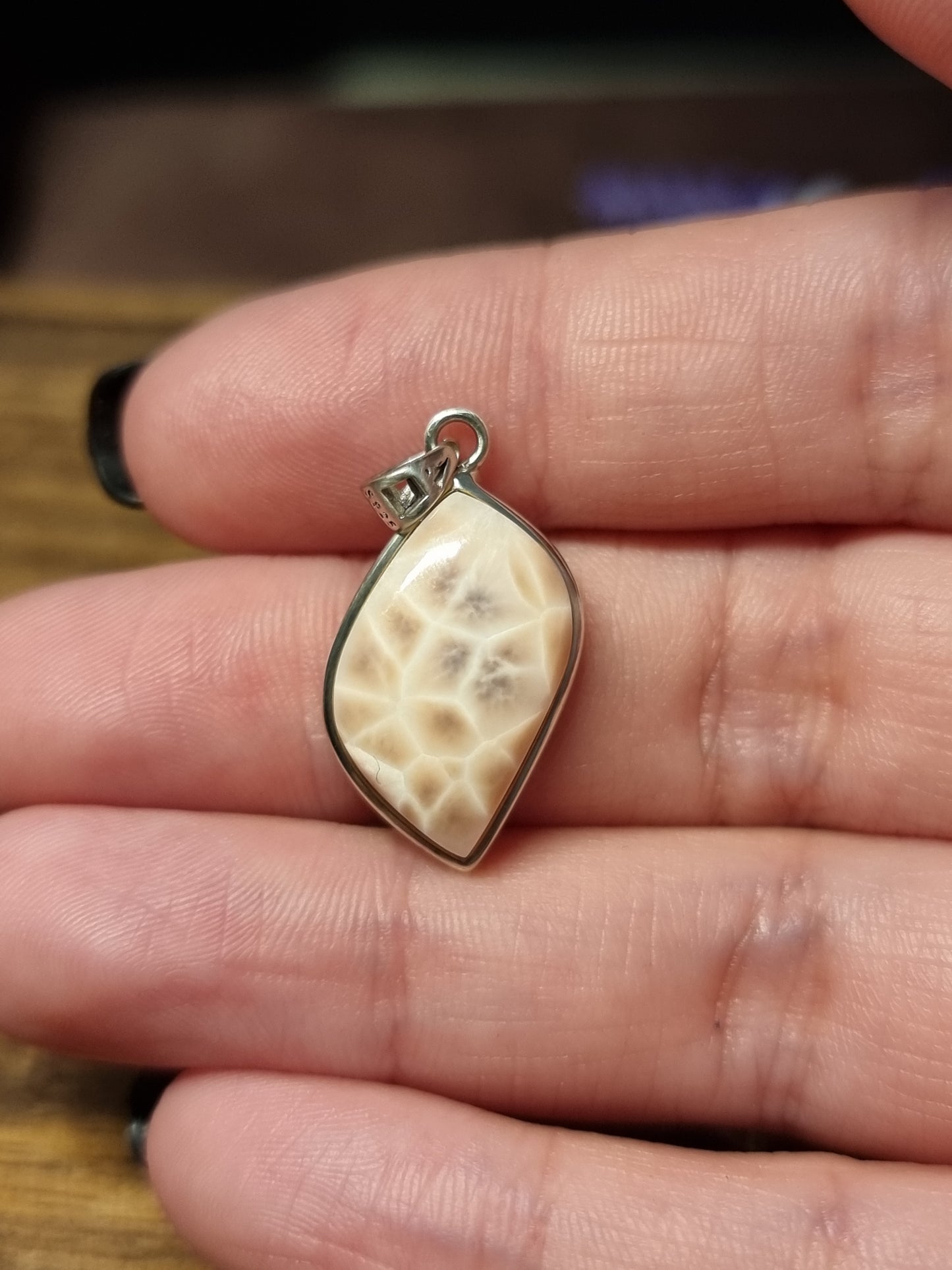 Natrolite s925 pendants