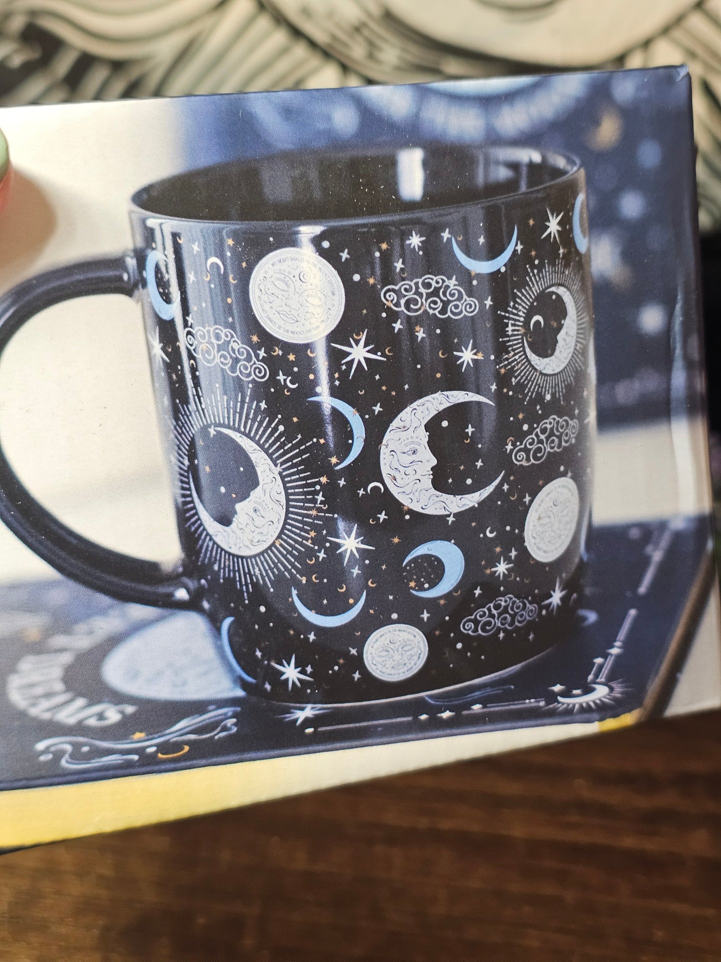 Blue moon mug