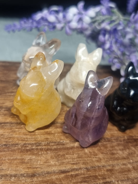 Rabbit carvings
