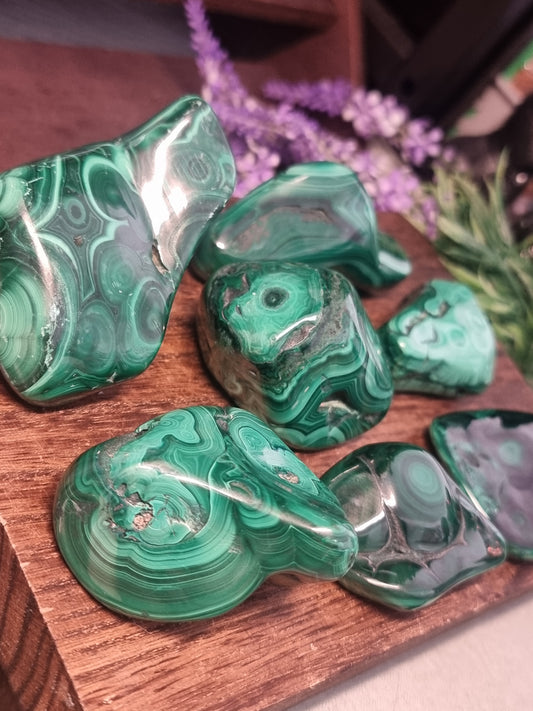 Malachite freeforms