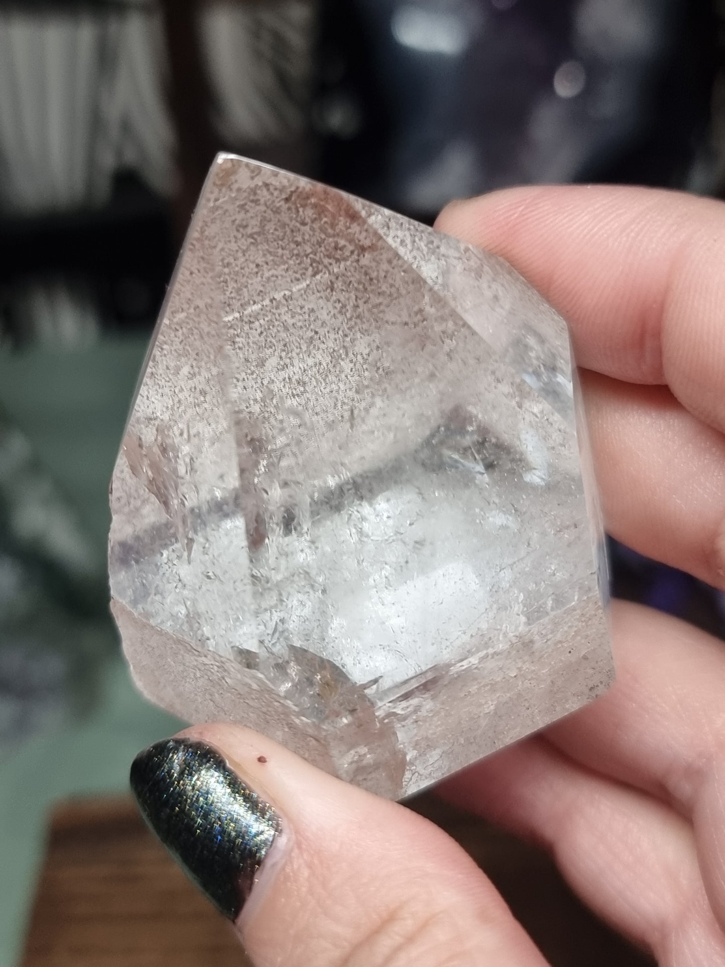 Lemurian quartz points