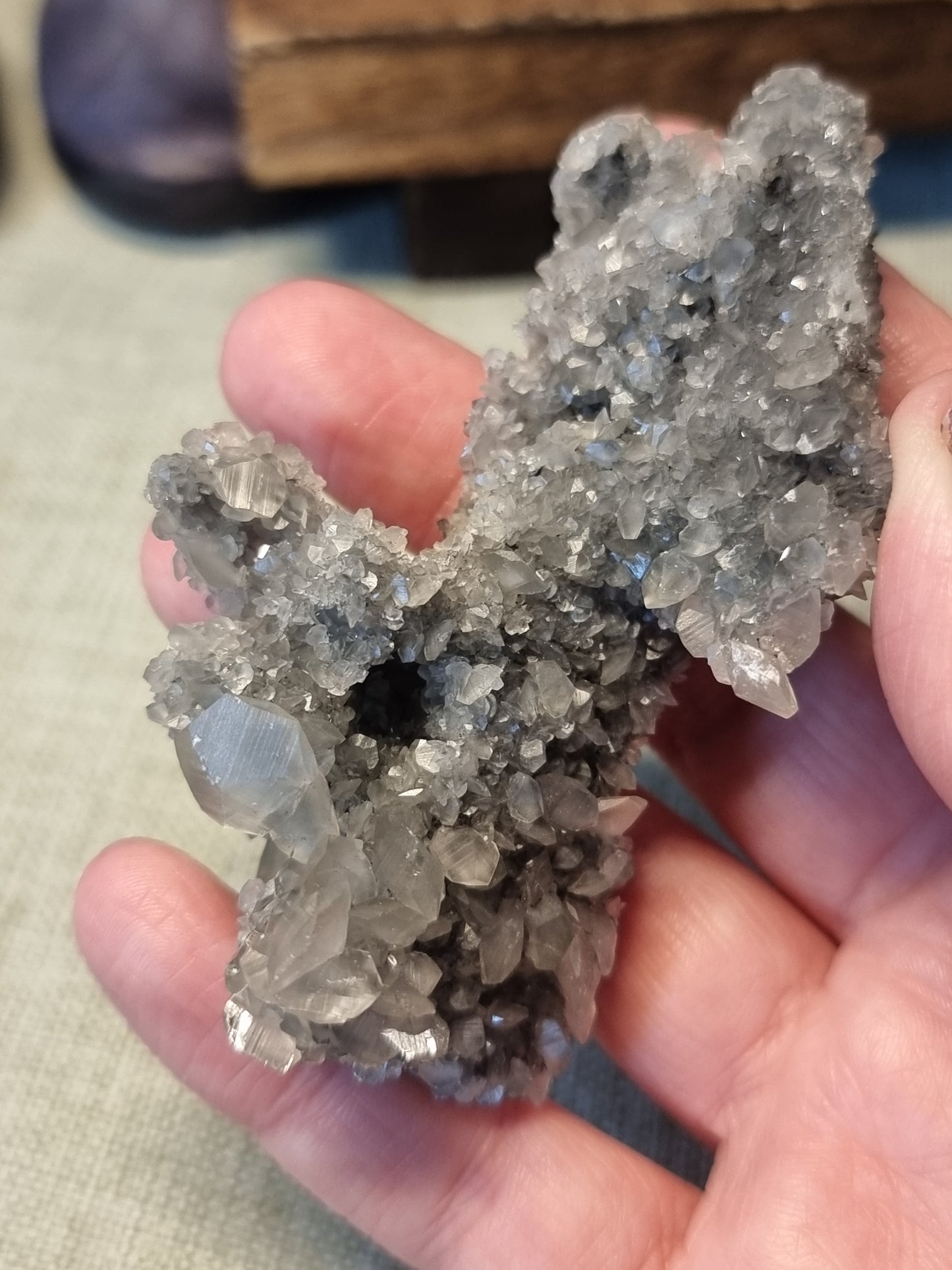 Fujian calcite clusters