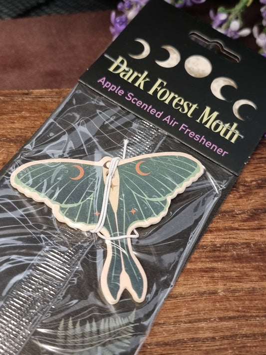 Dark forest moth air freshener