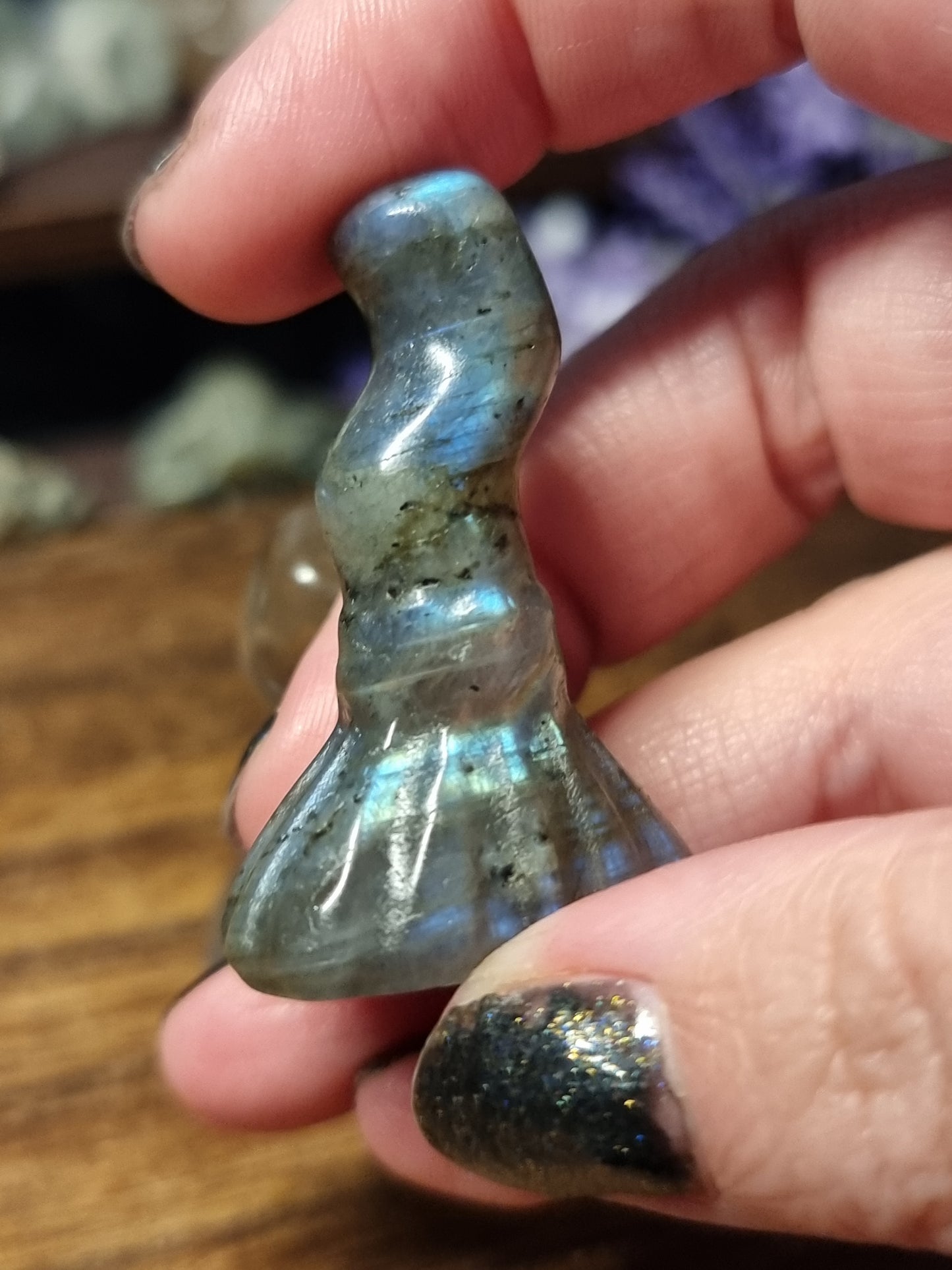 Broom carvings