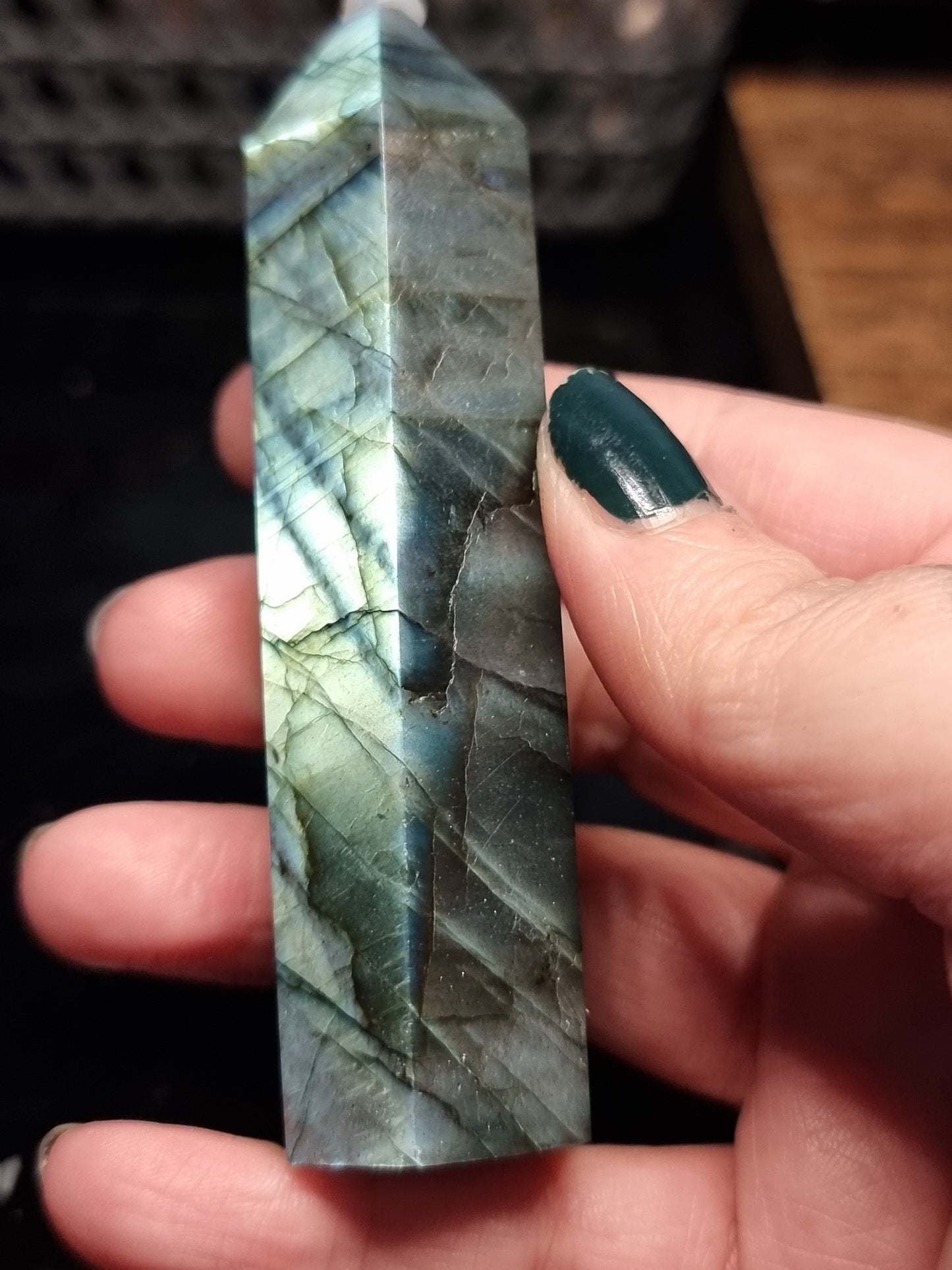 Labradorite towers