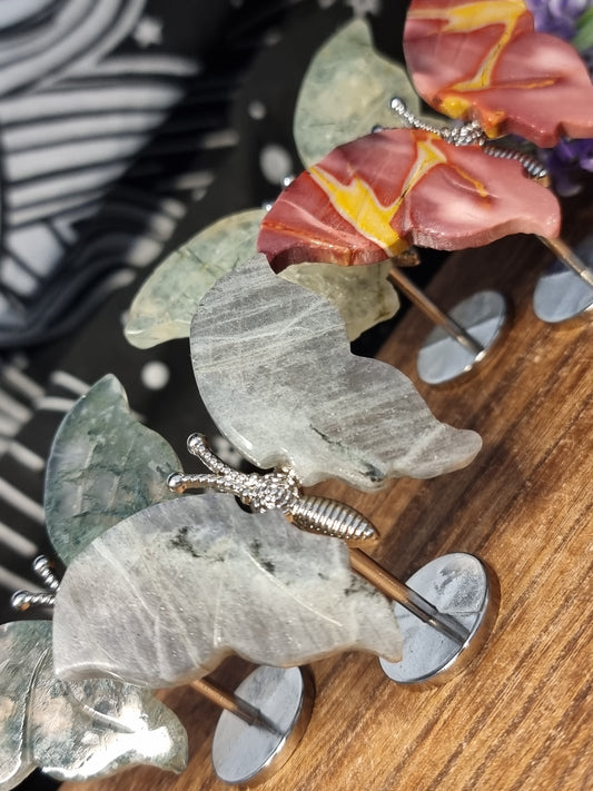 Crystal butterflies