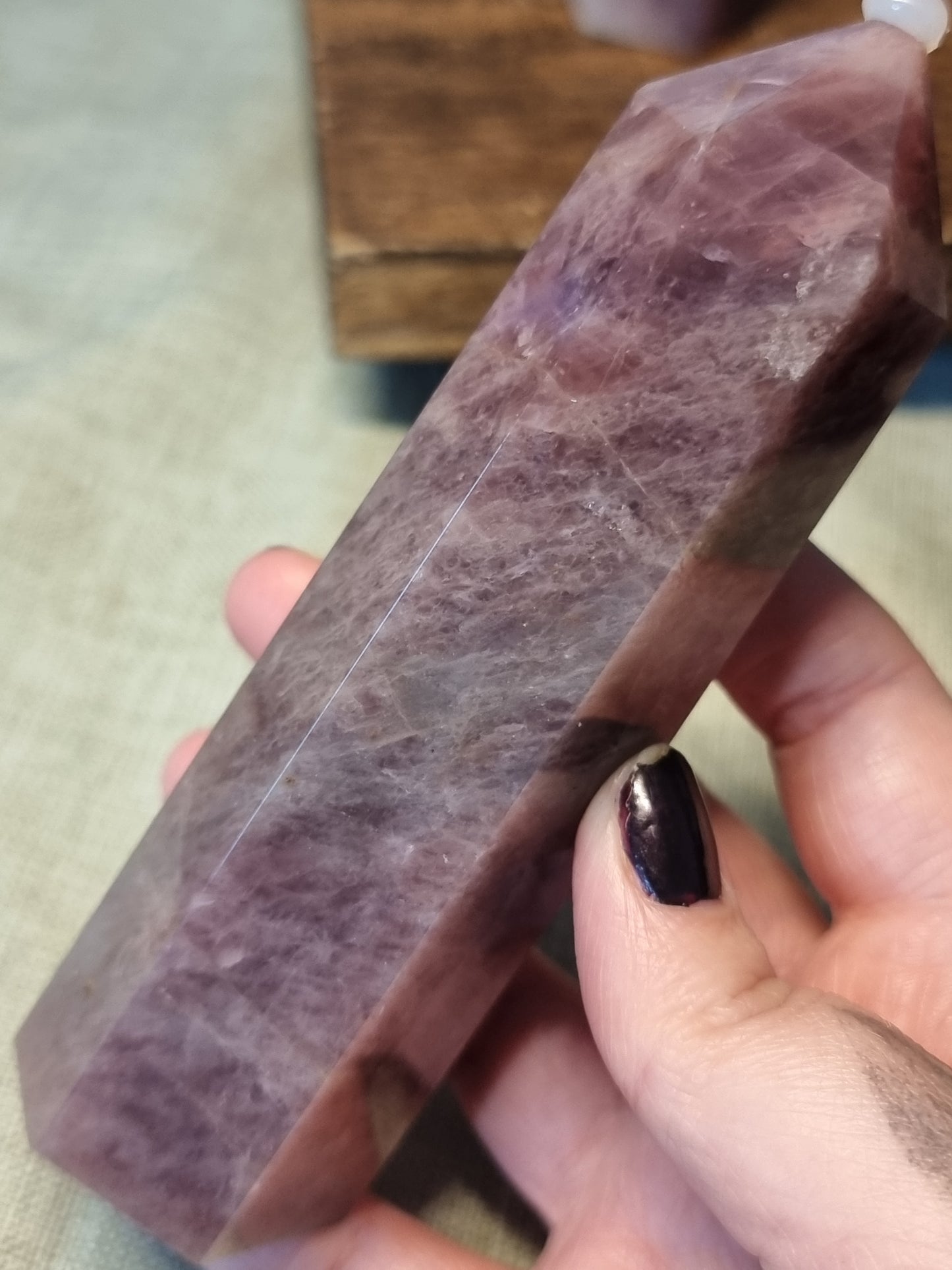 Lavender rose quartz towers