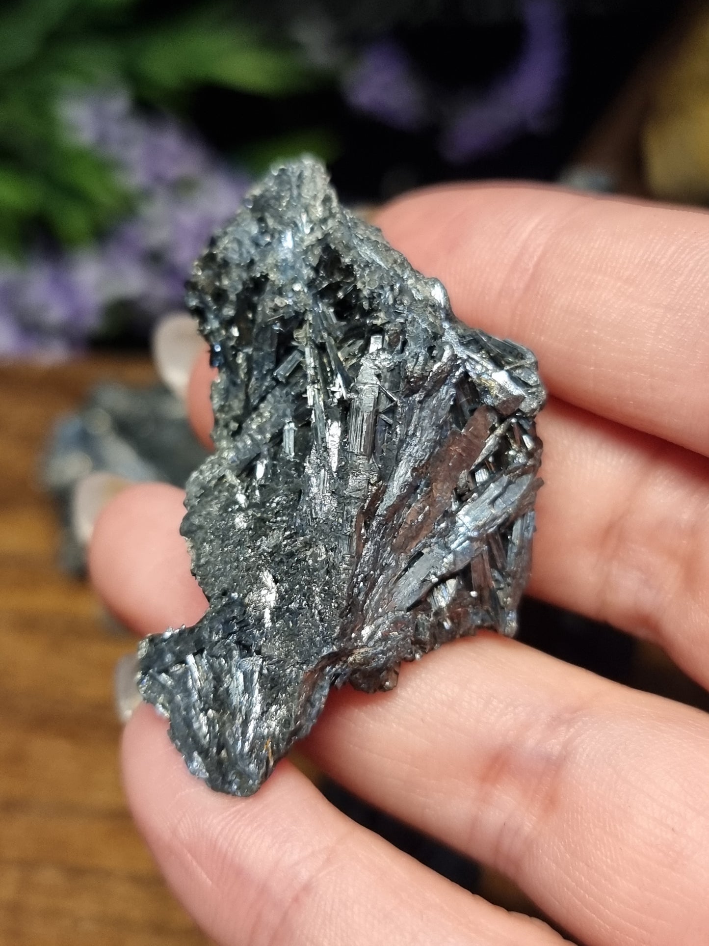 Stibnite specimens
