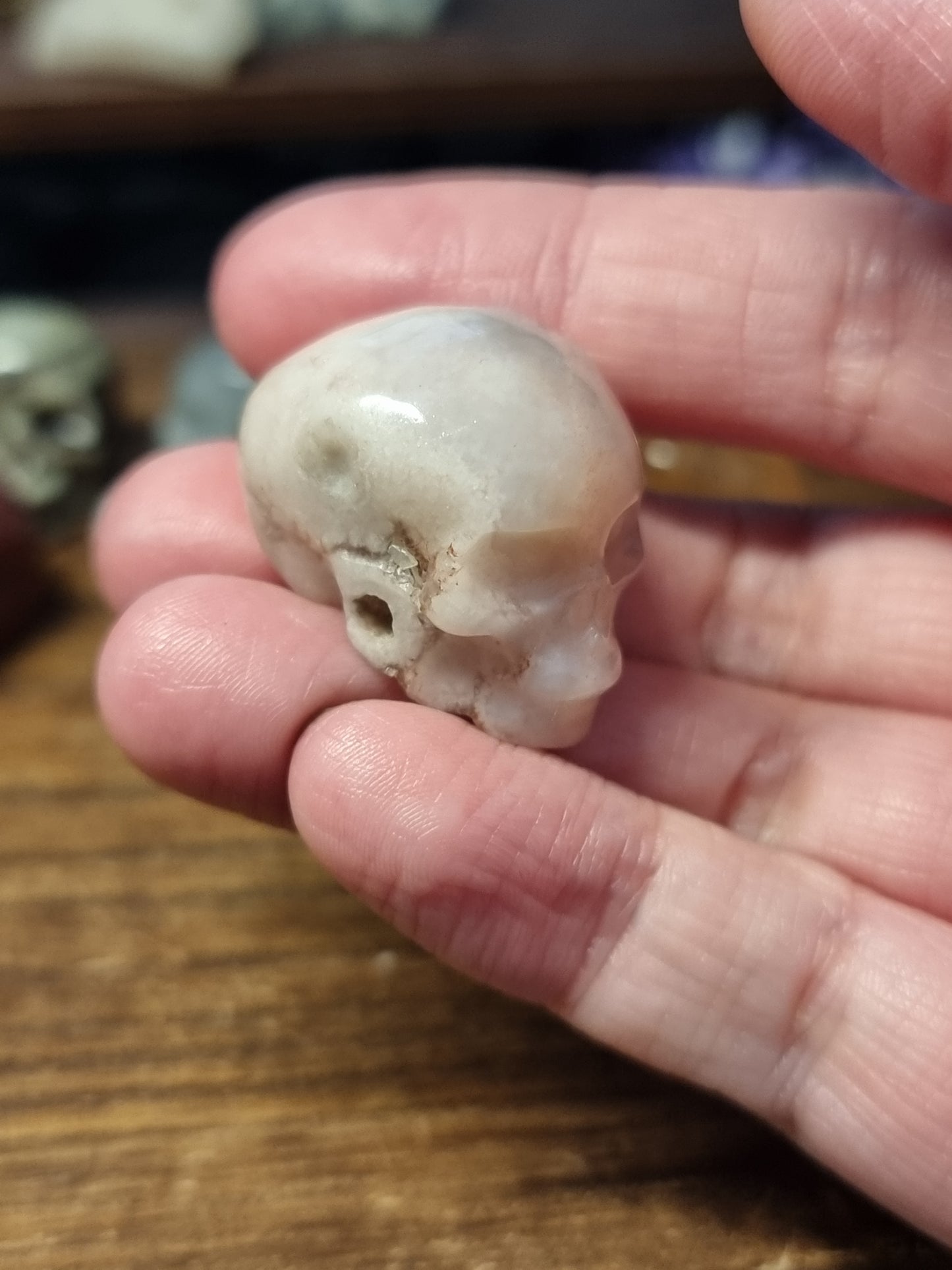 Skull carvings