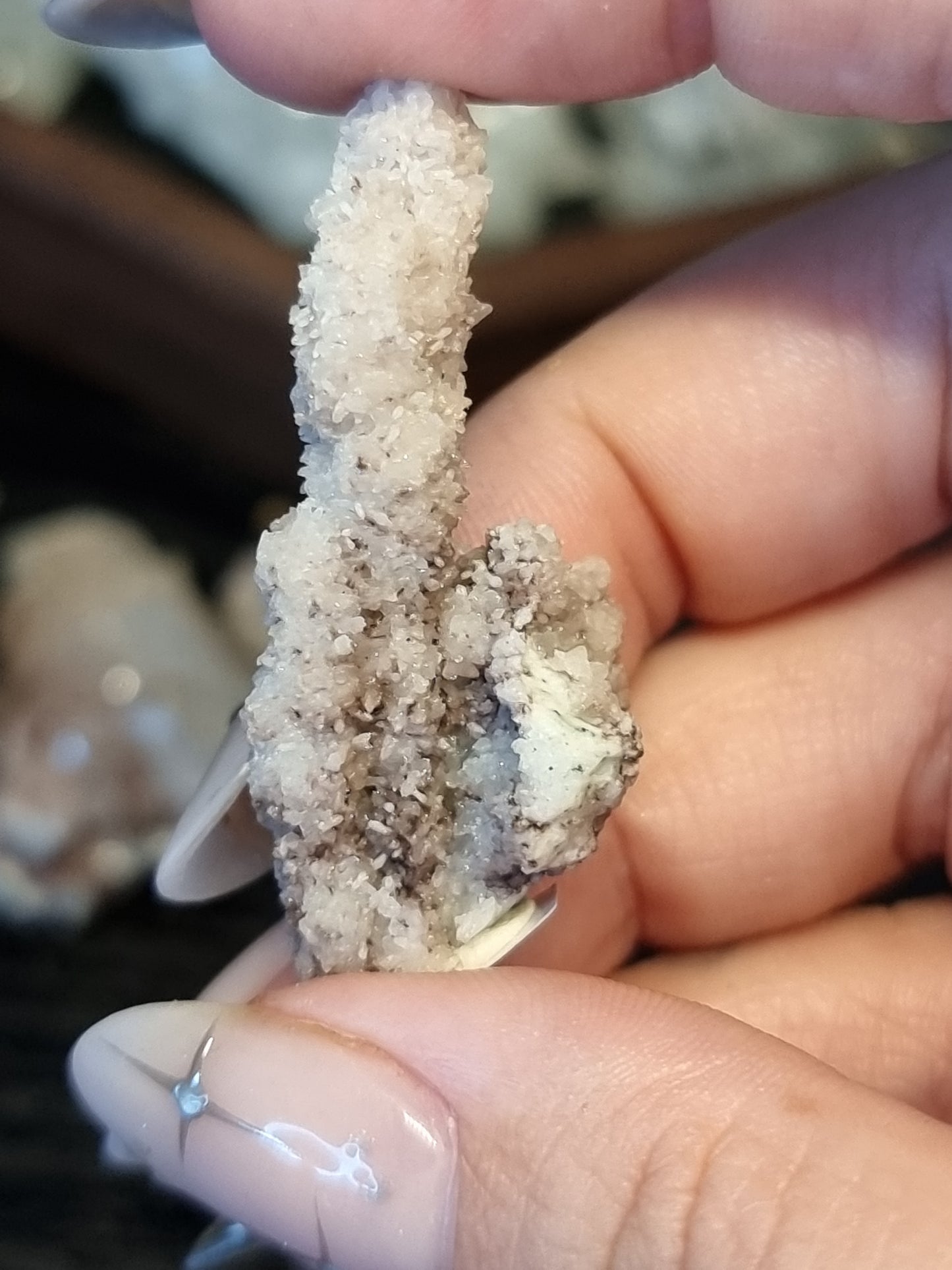 Rare apophyllite with red chalcedony specimens