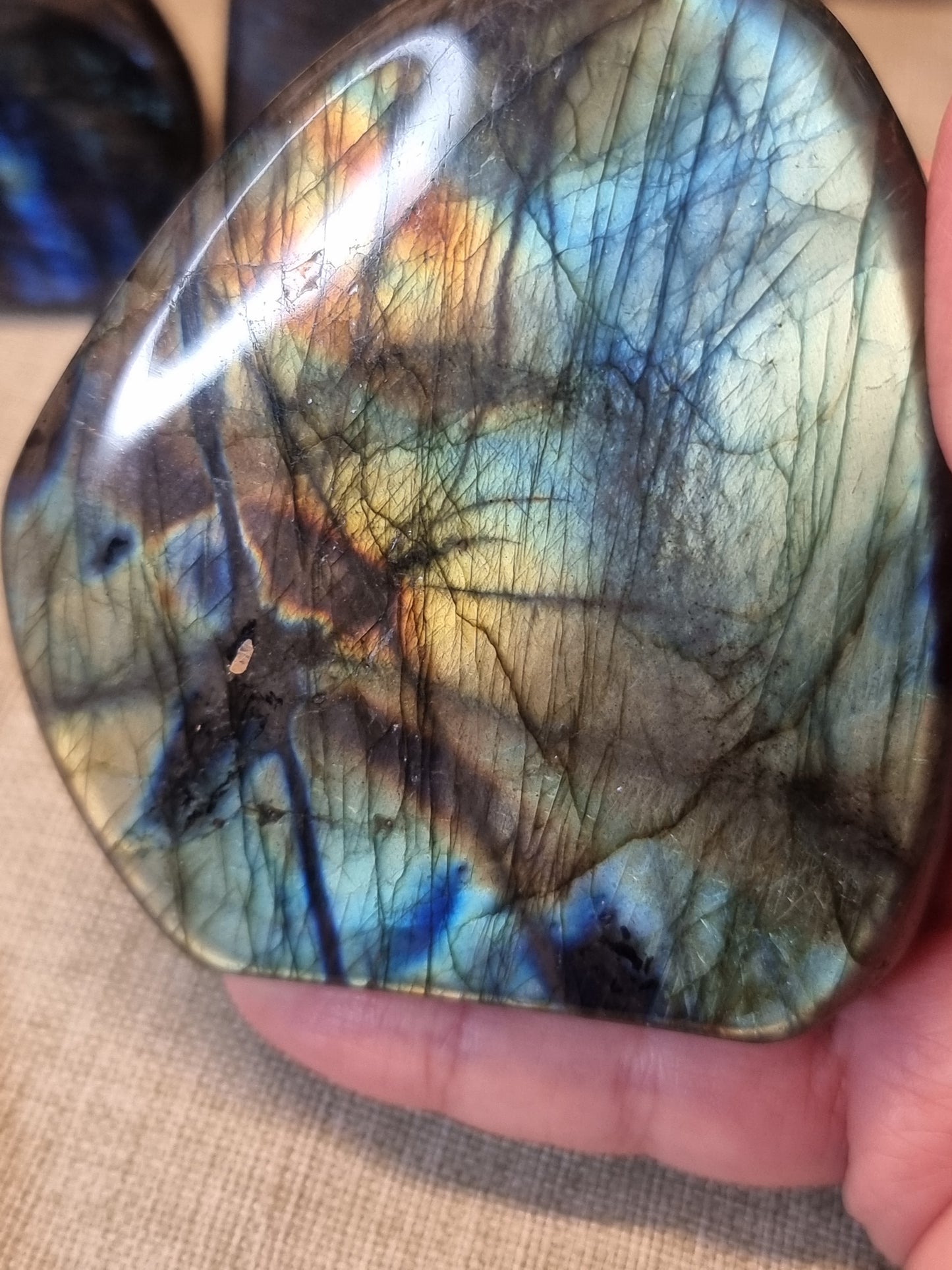 Labradorite freeforms