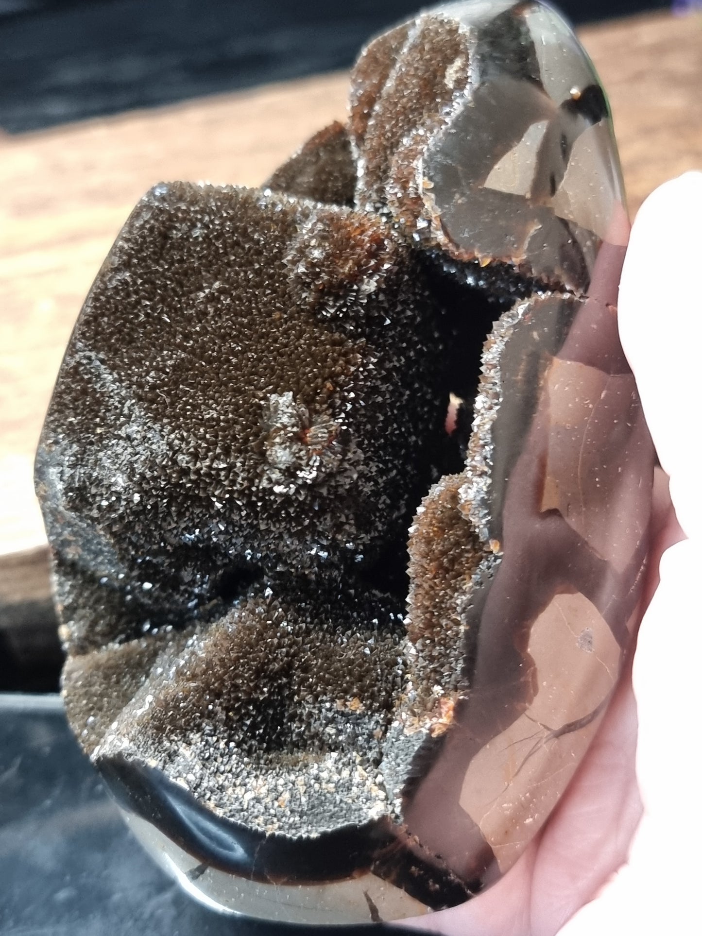 Druzy septarian freeform B