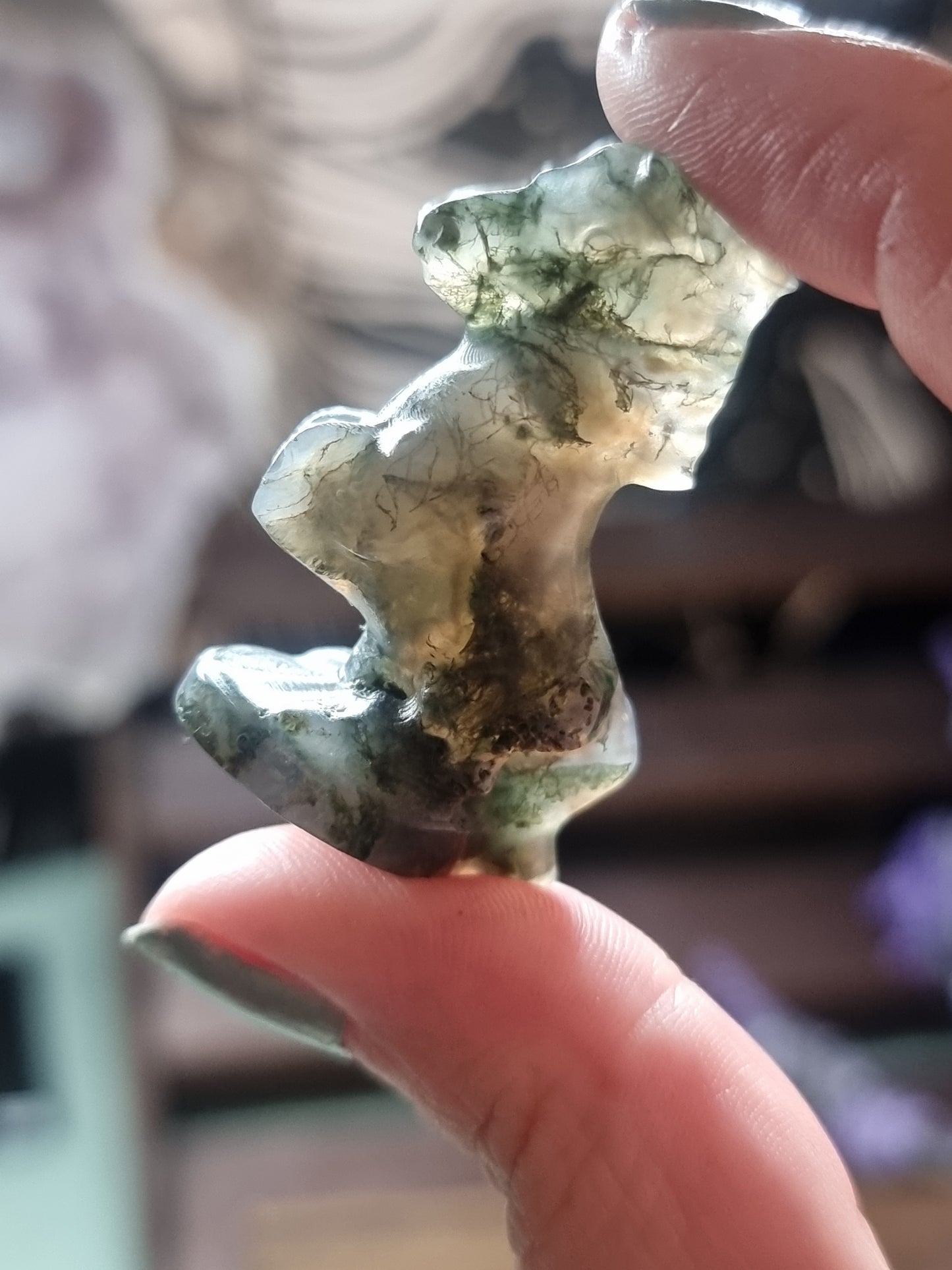 Horse carvings