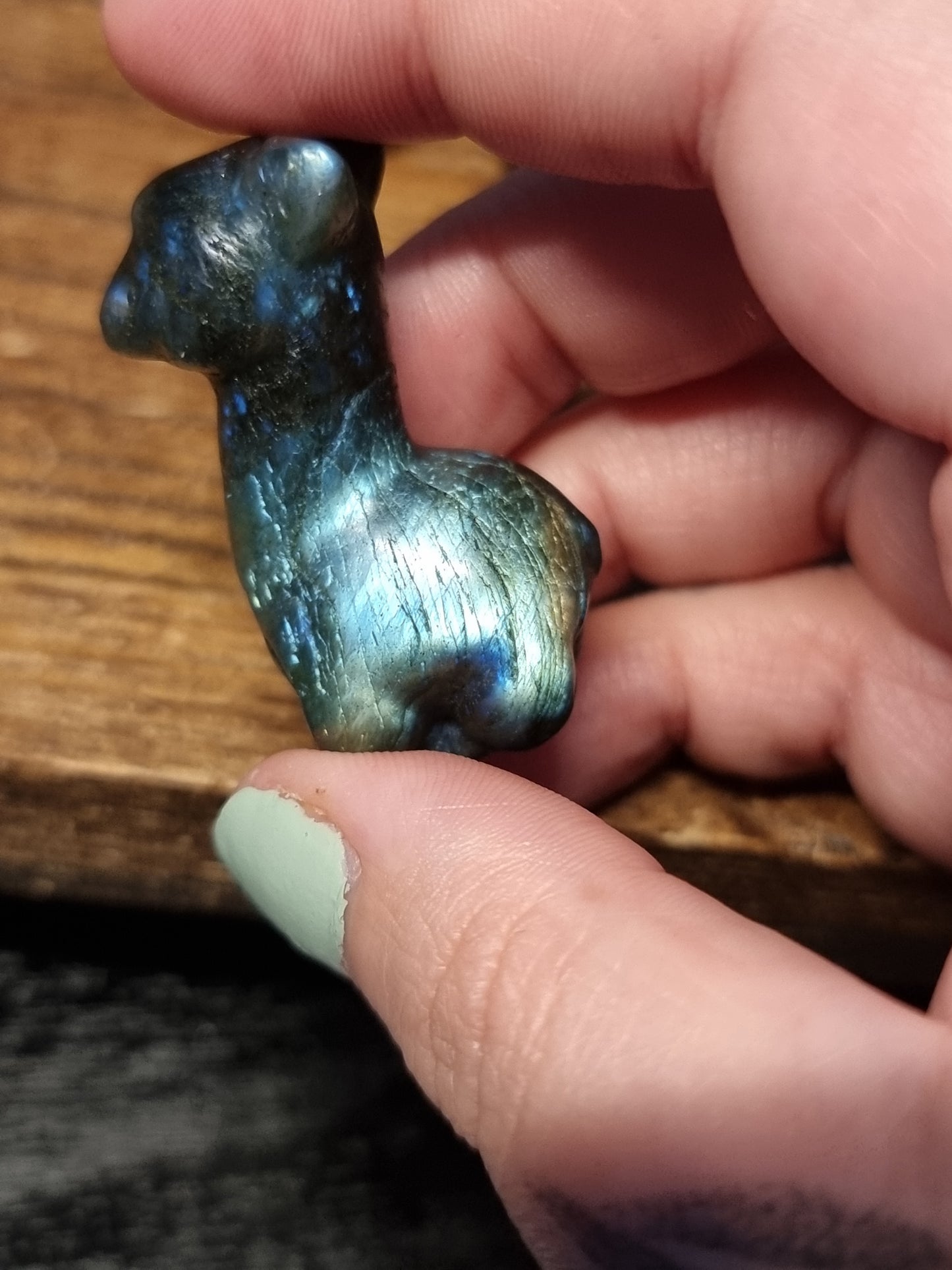 Alpaca carvings