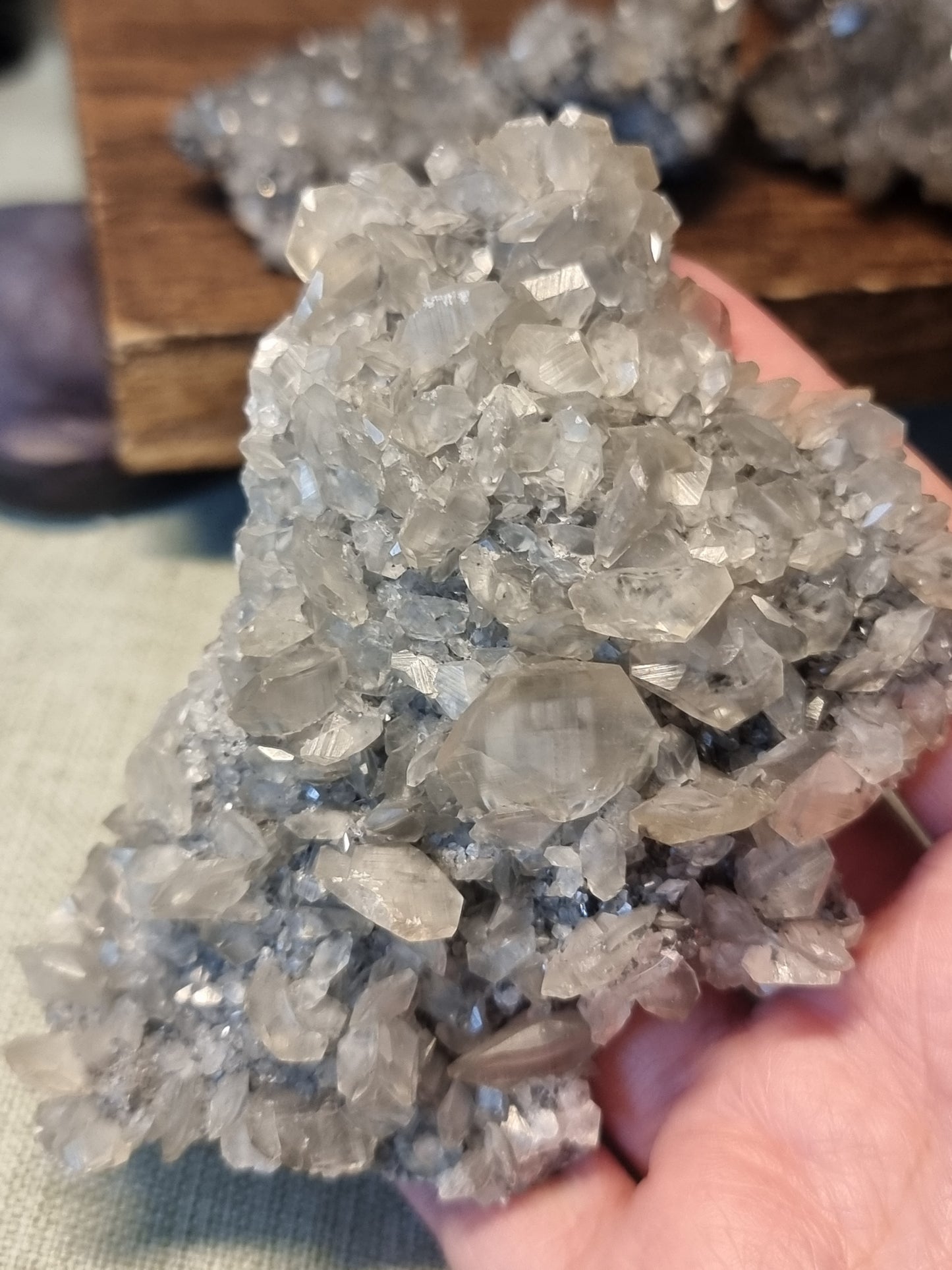 Fujian calcite clusters