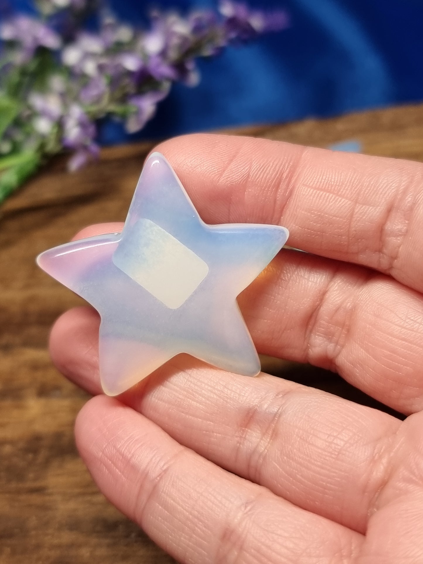 Opalite stars (manmade)