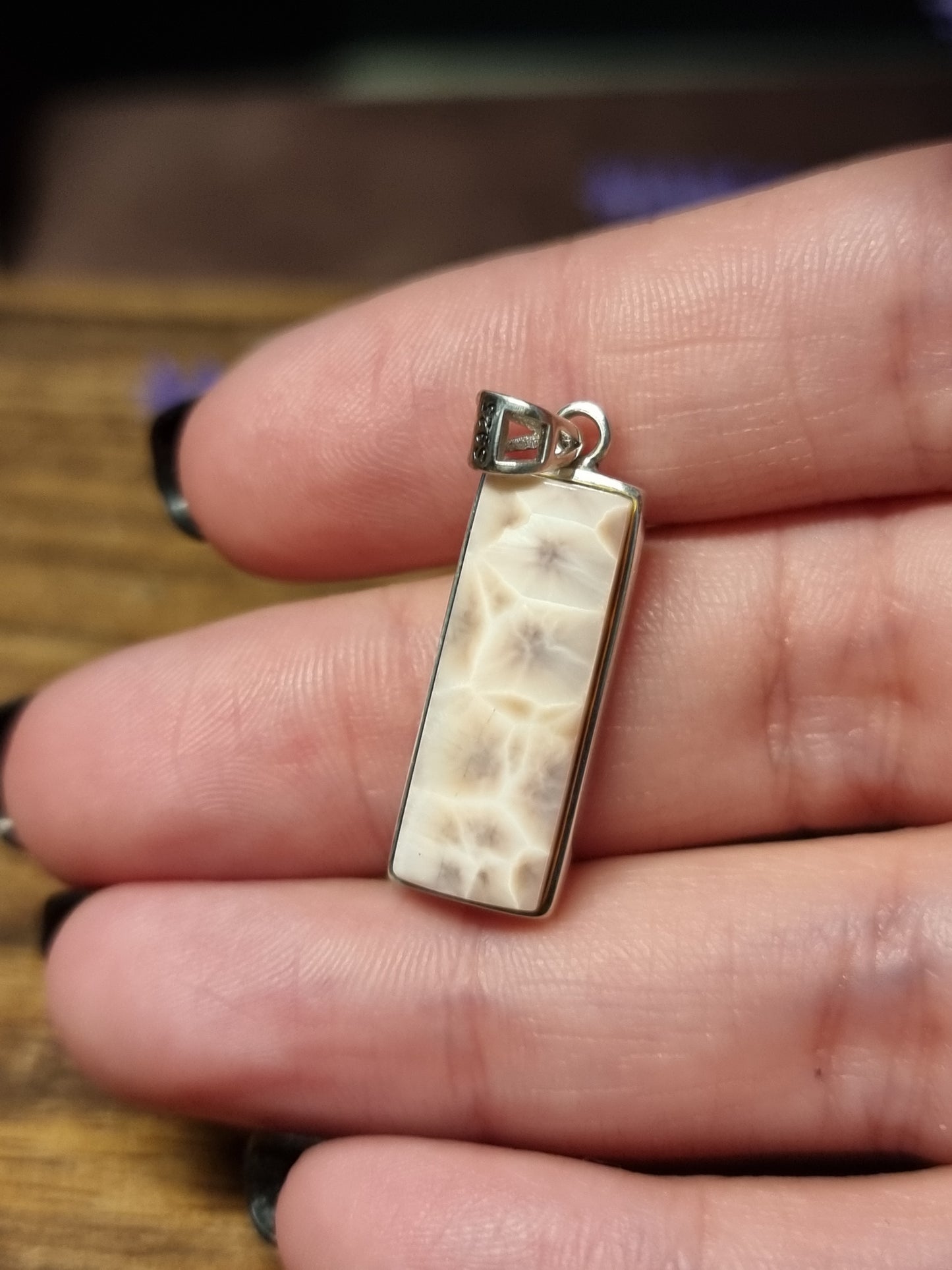 Natrolite s925 pendants