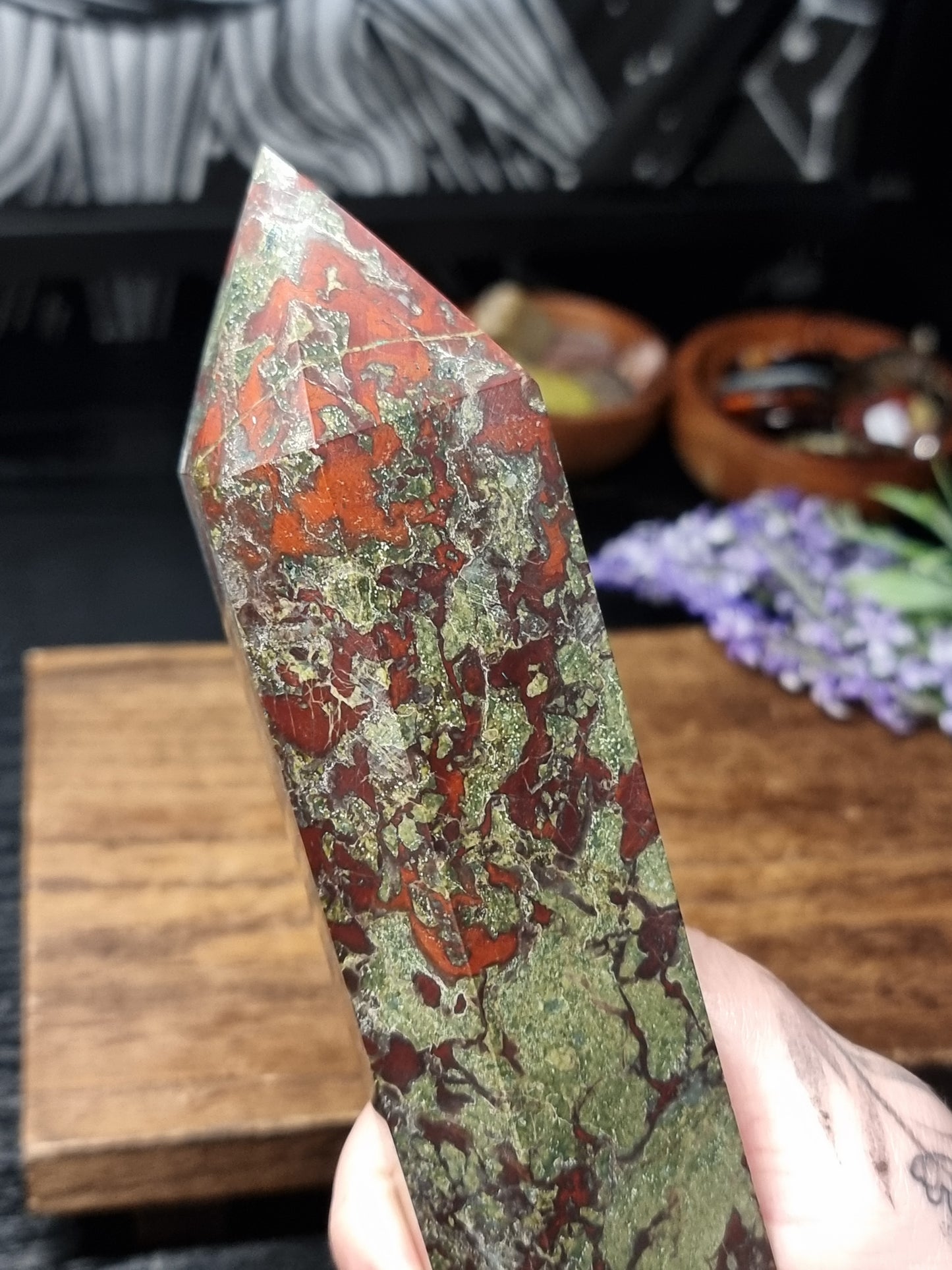 Dragonblood jasper tower