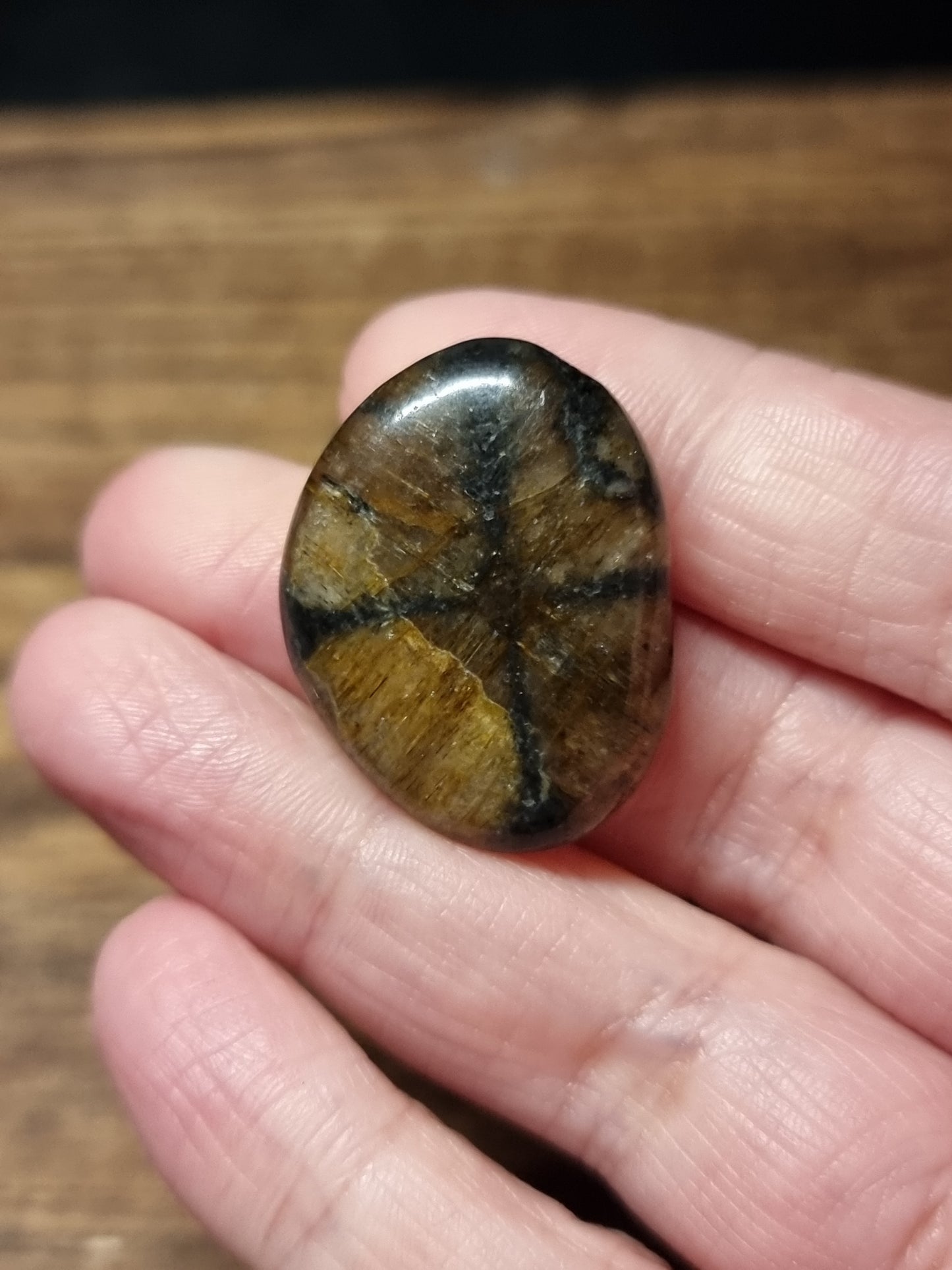 Chiastolite mini flatstones