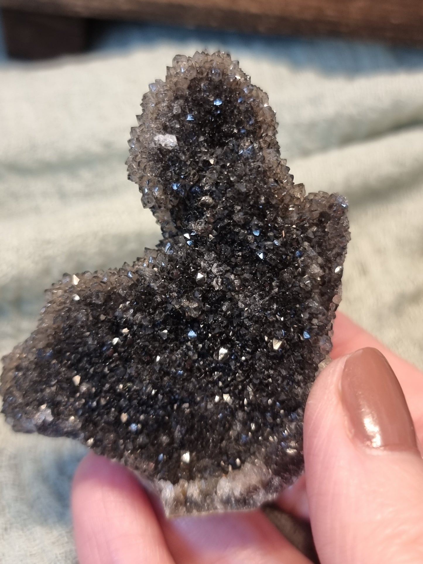 Black spirit quartz