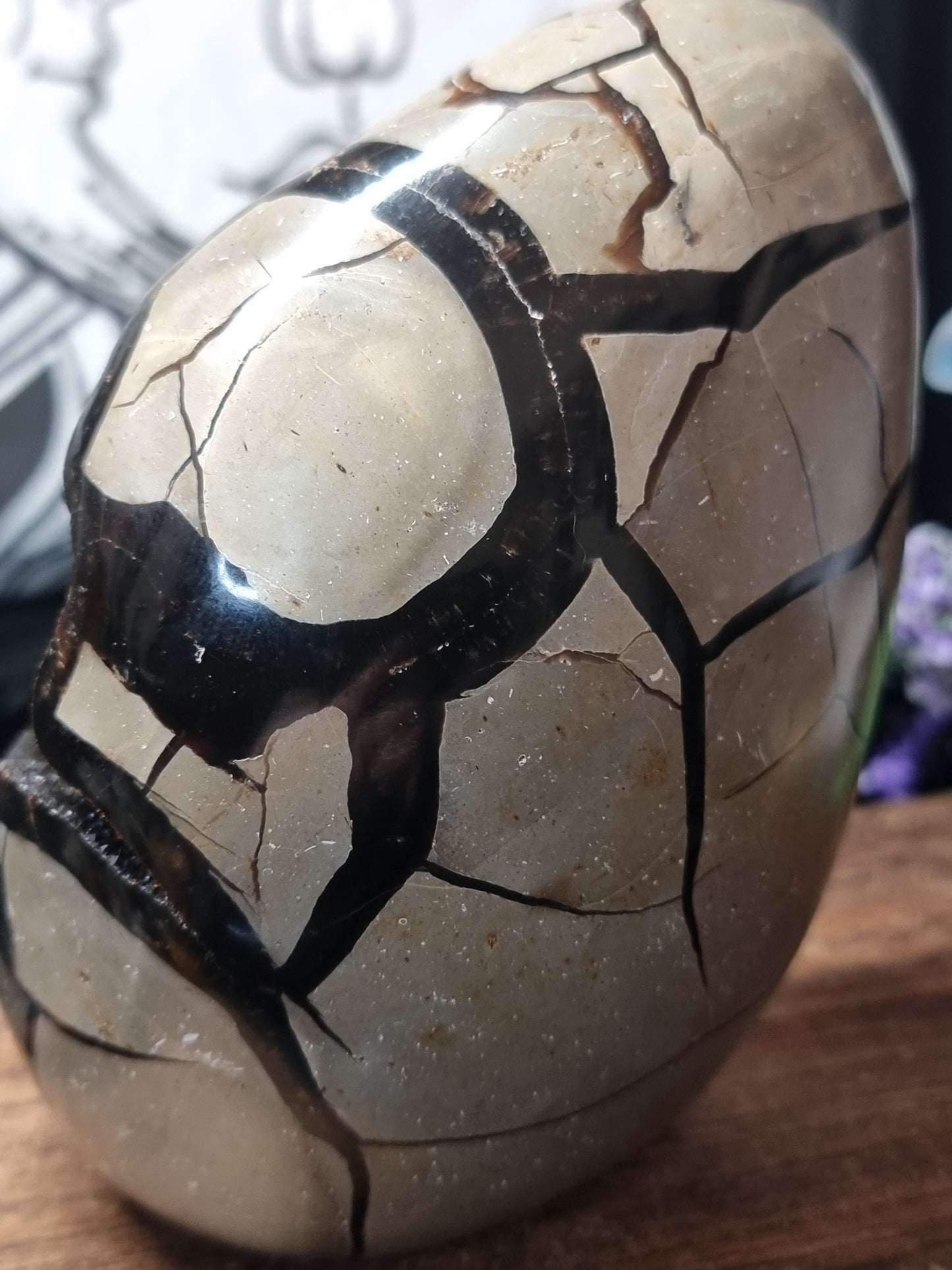 Druzy septarian freeform A