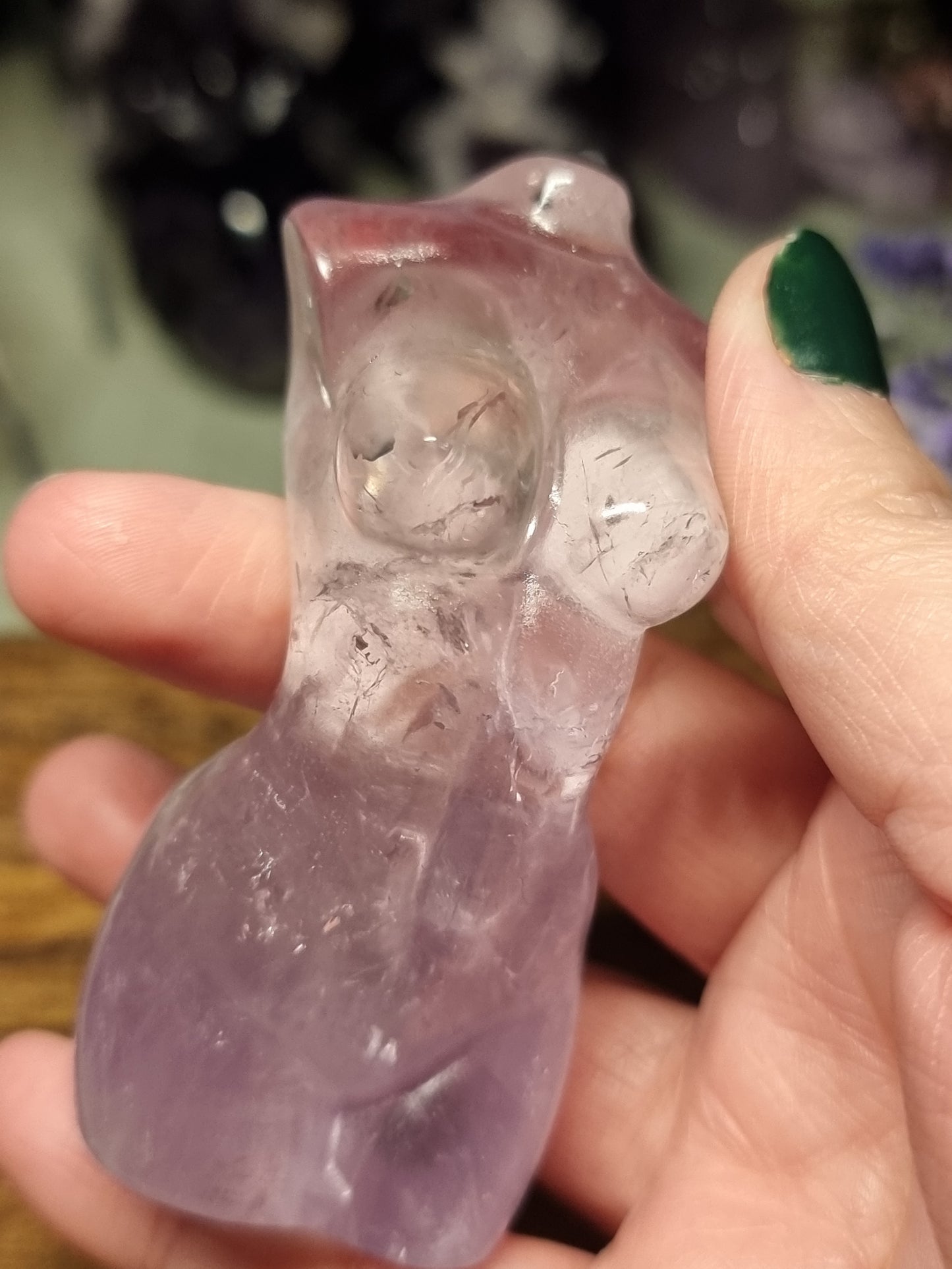 Amethyst body carving A