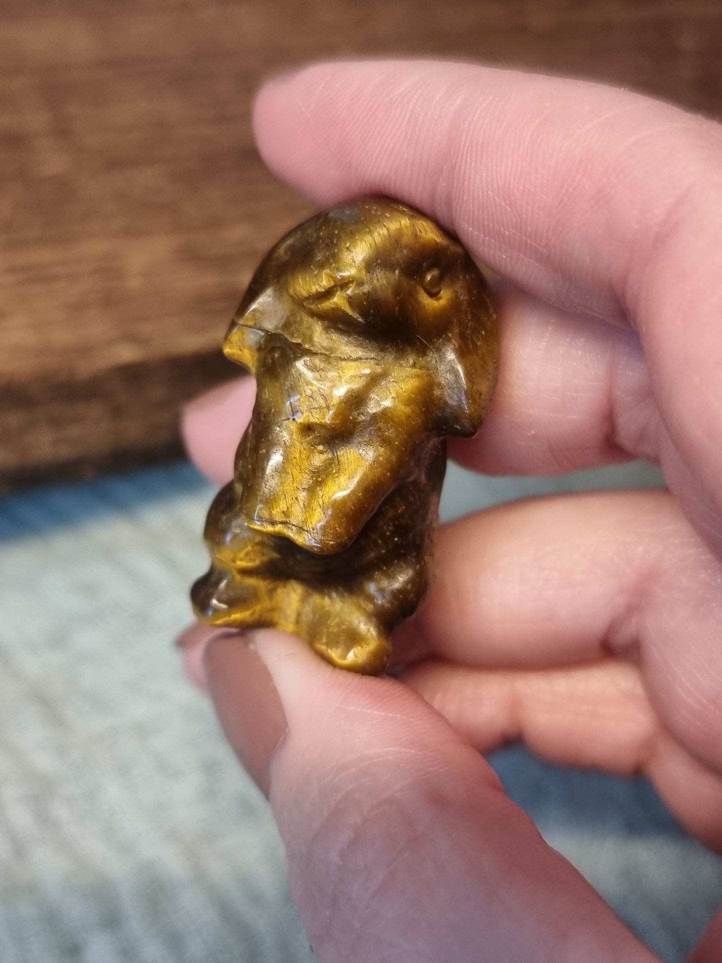 Bunny carvings