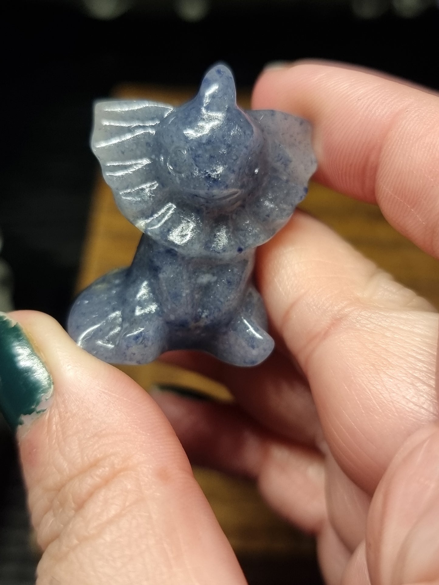 Blue aventurine vaporeon