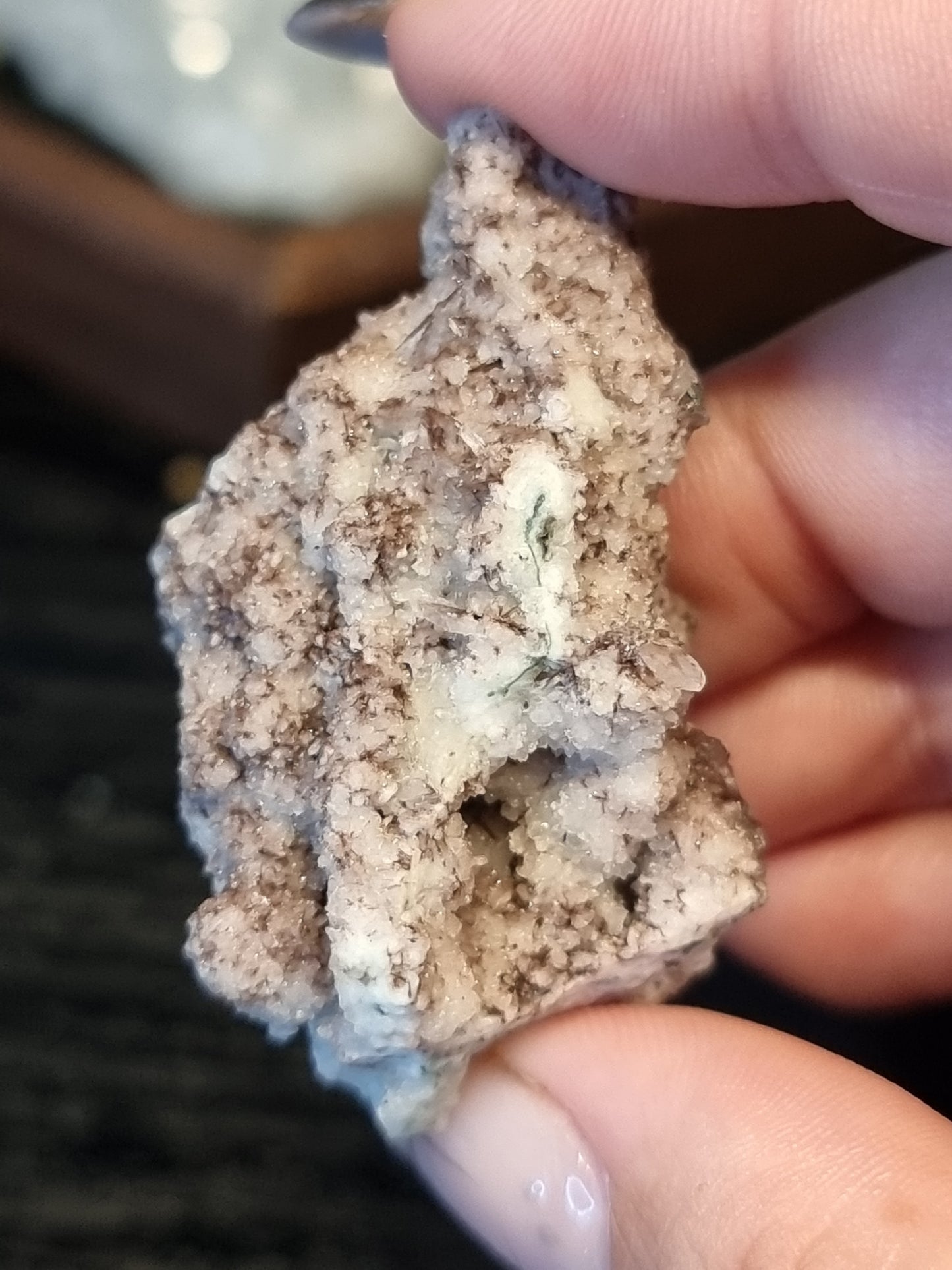 Rare apophyllite with red chalcedony specimens