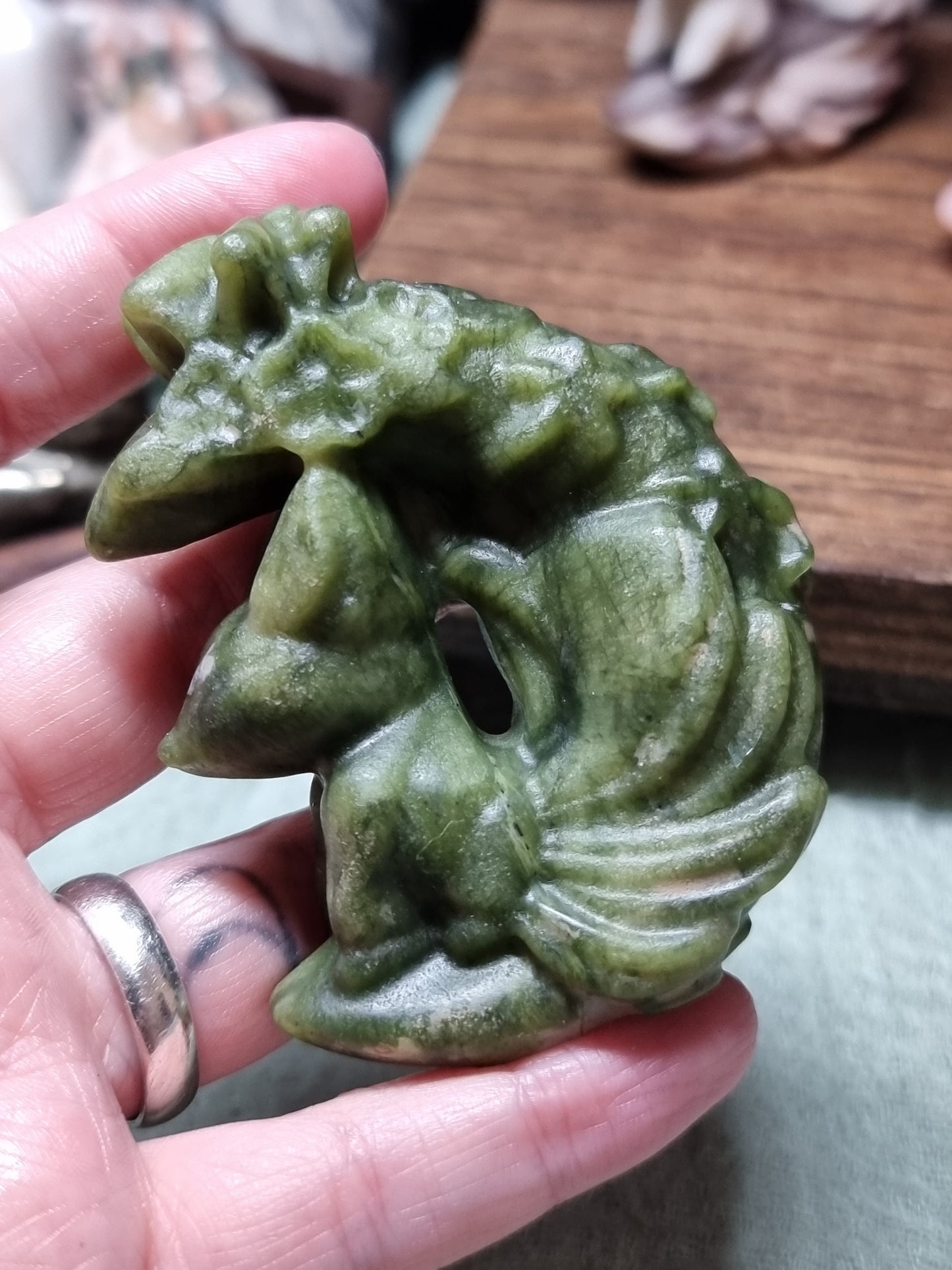 9-tail fox moon carvings