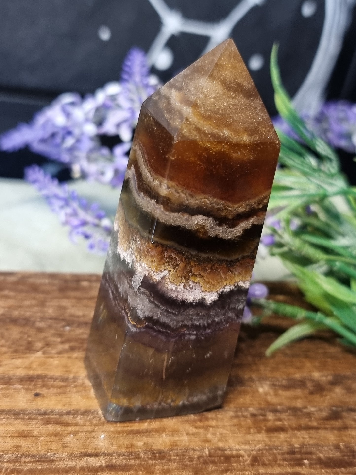 Trifle fluorite tower