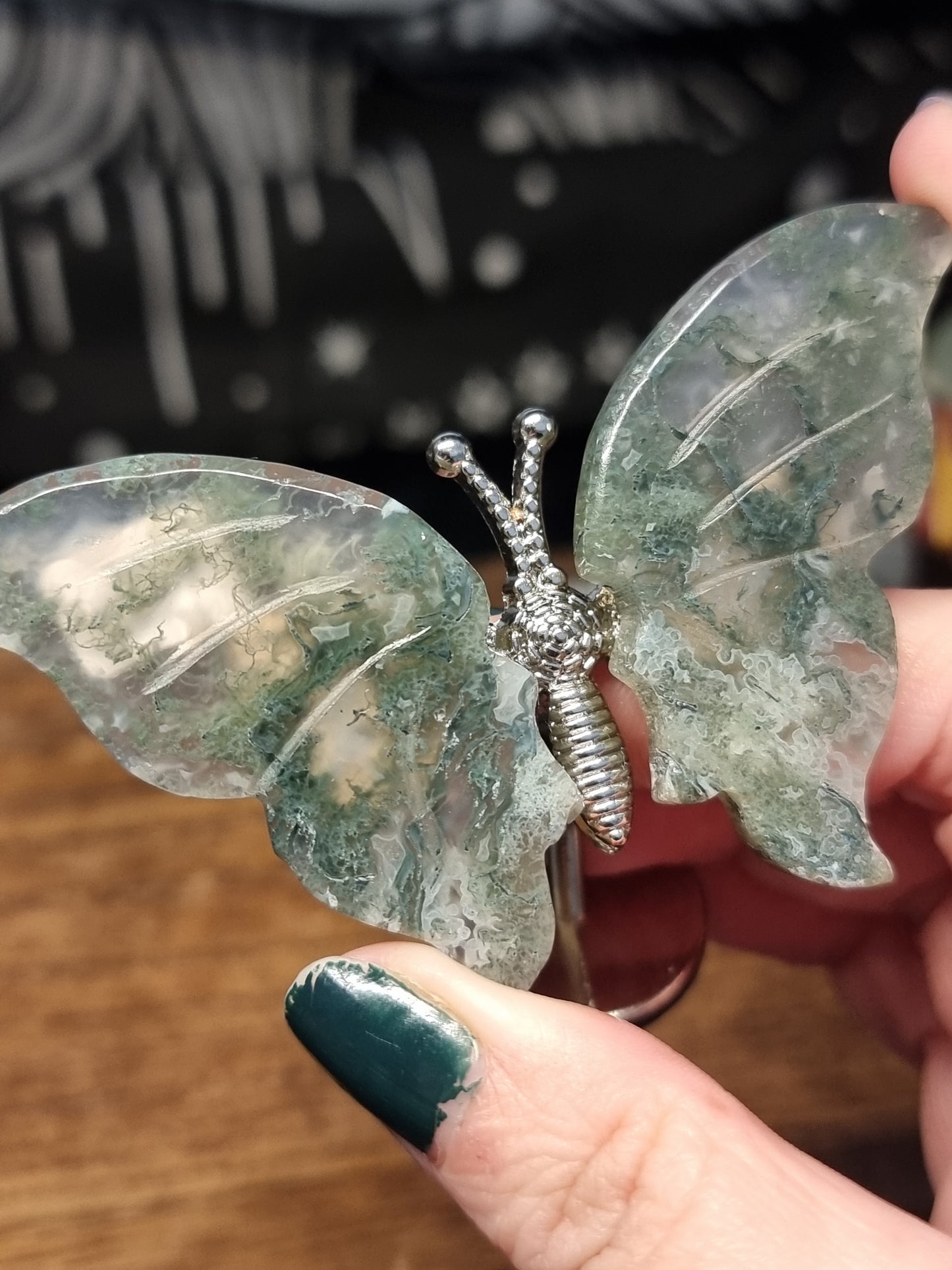 Crystal butterflies
