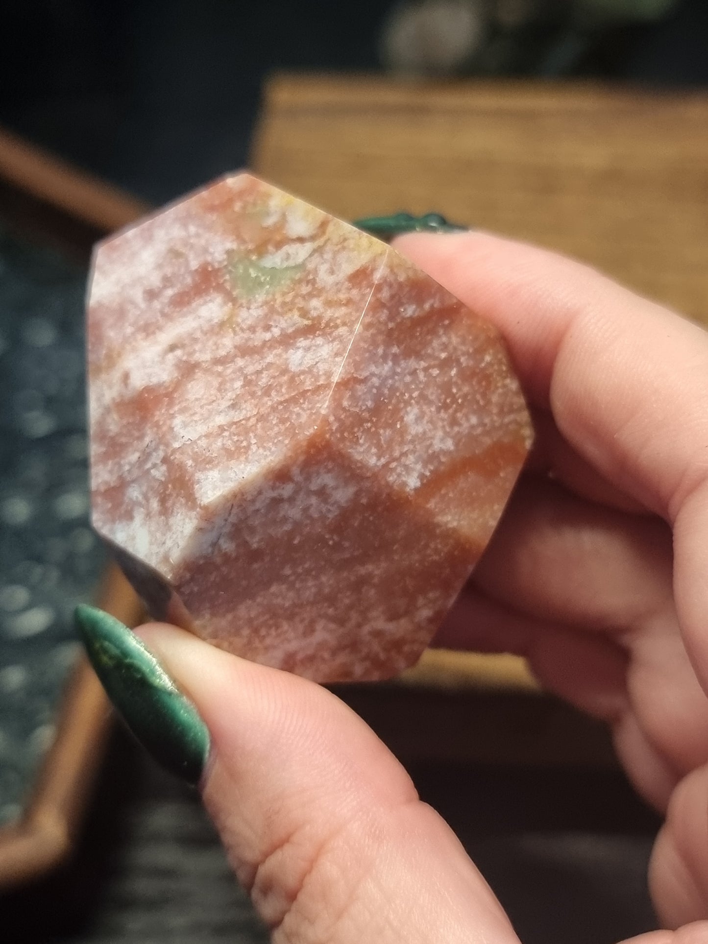Ocean jasper freeforms