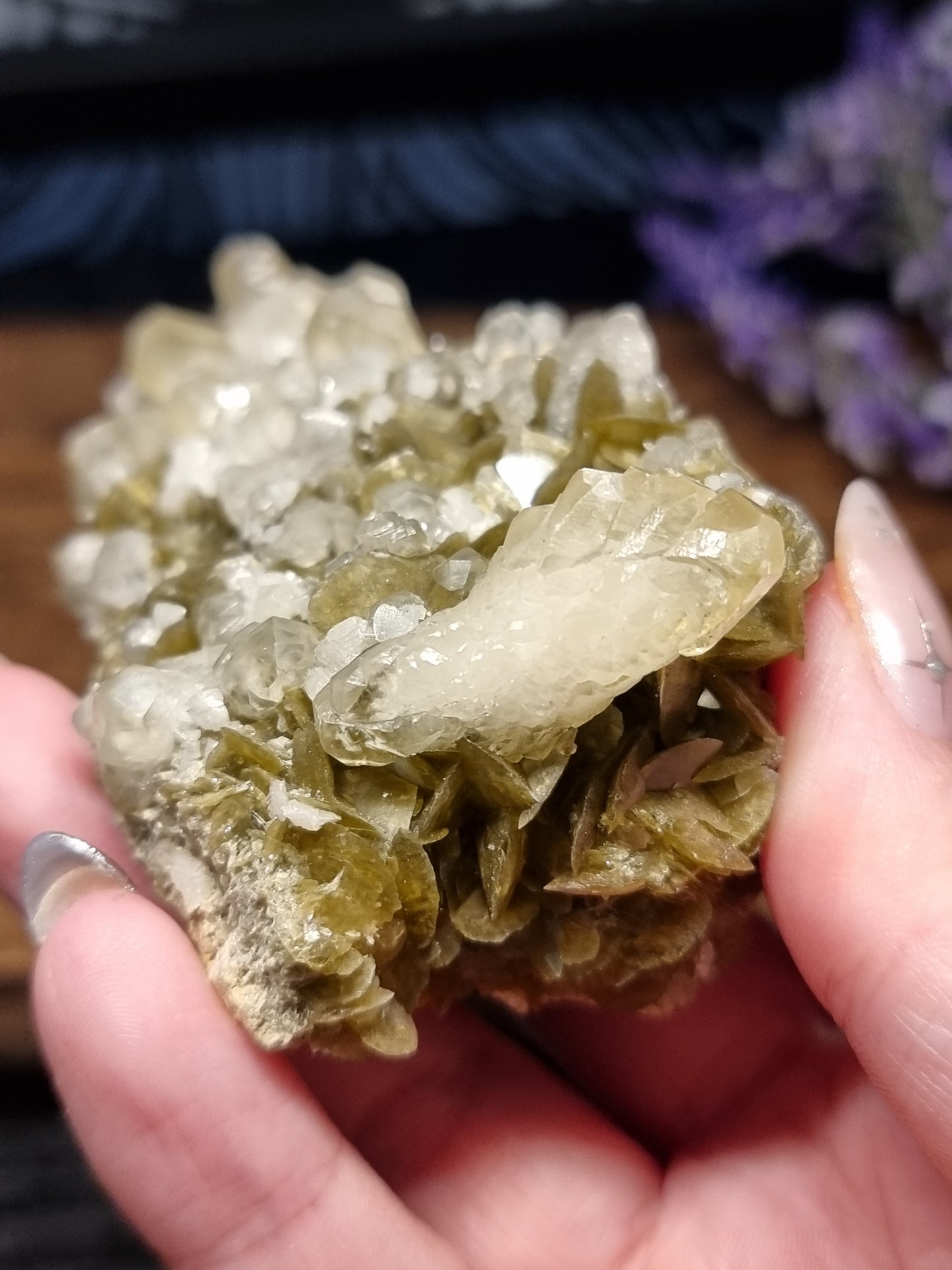 Siderite cluster