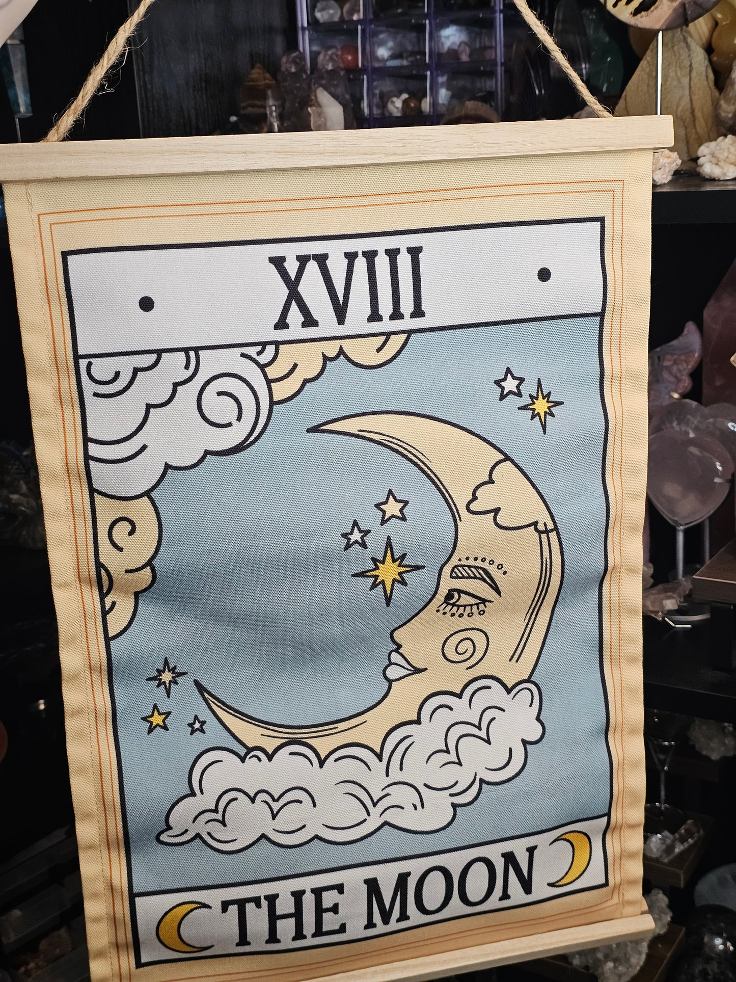 THE MOON wall hanging