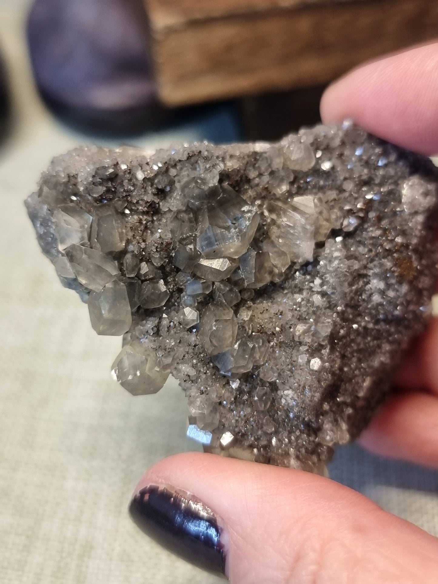 Fujian calcite clusters