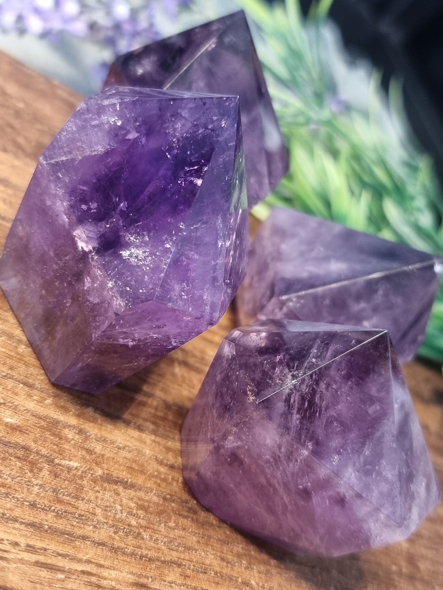 Amethyst cupcakes