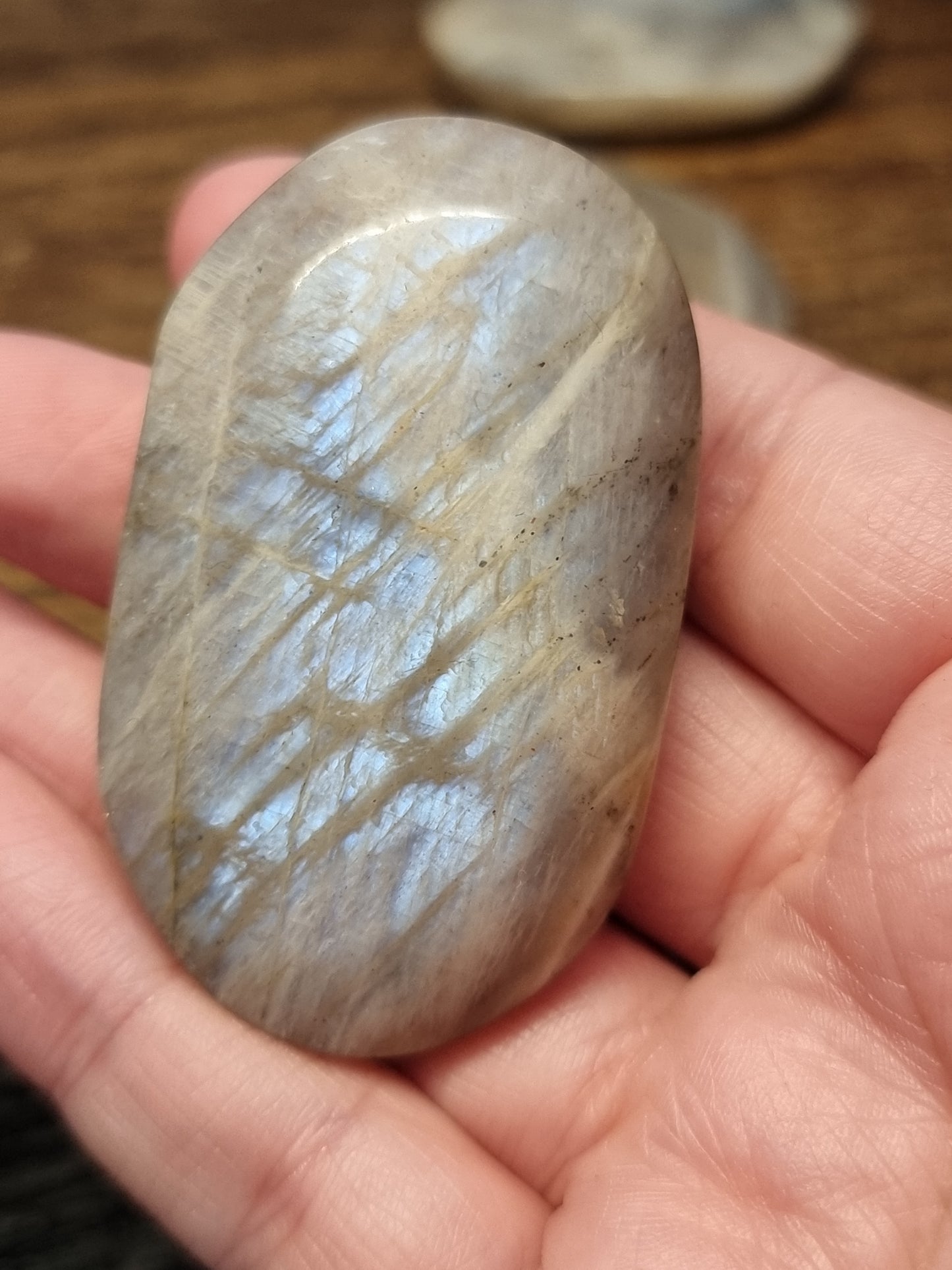 Moonstone palmstone