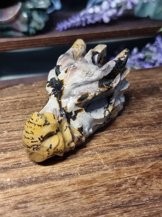 Picture jasper dragon head