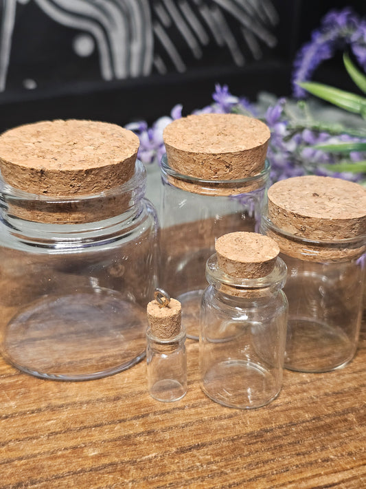 Glass jars