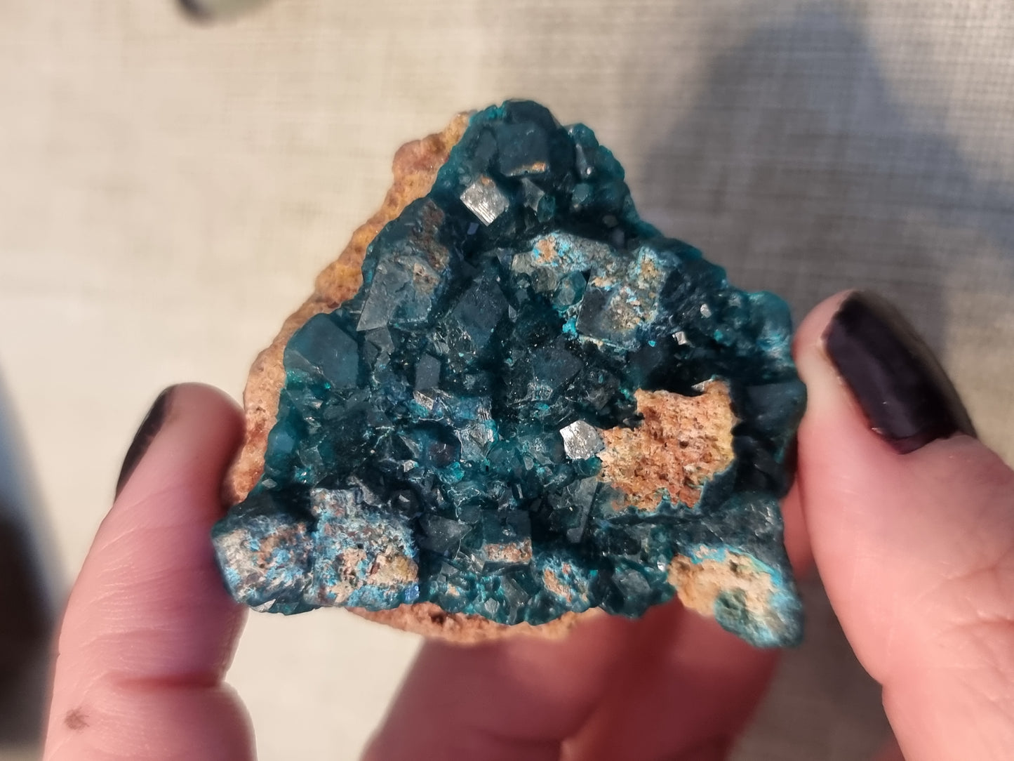 Dioptase specimens