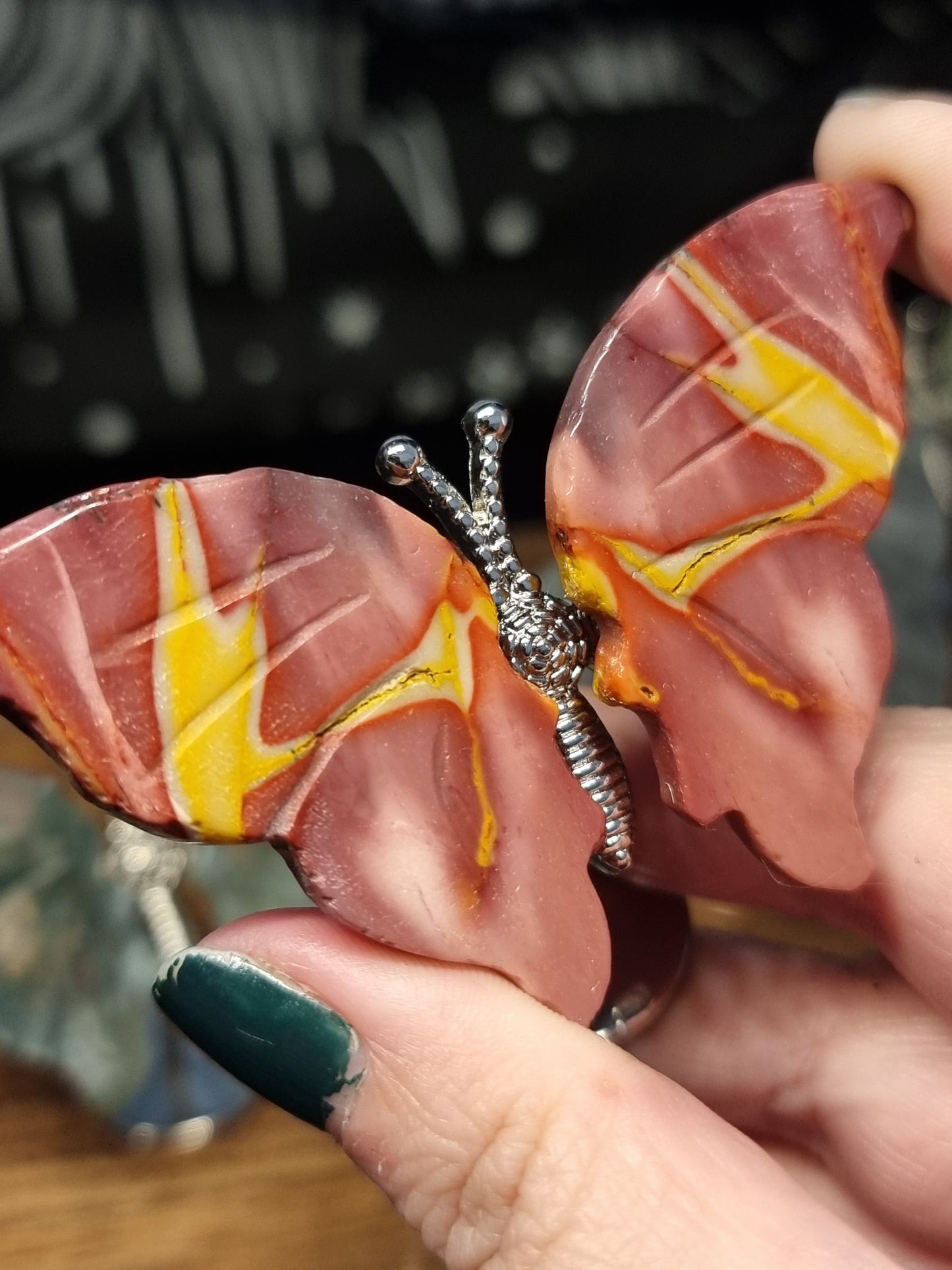 Crystal butterflies
