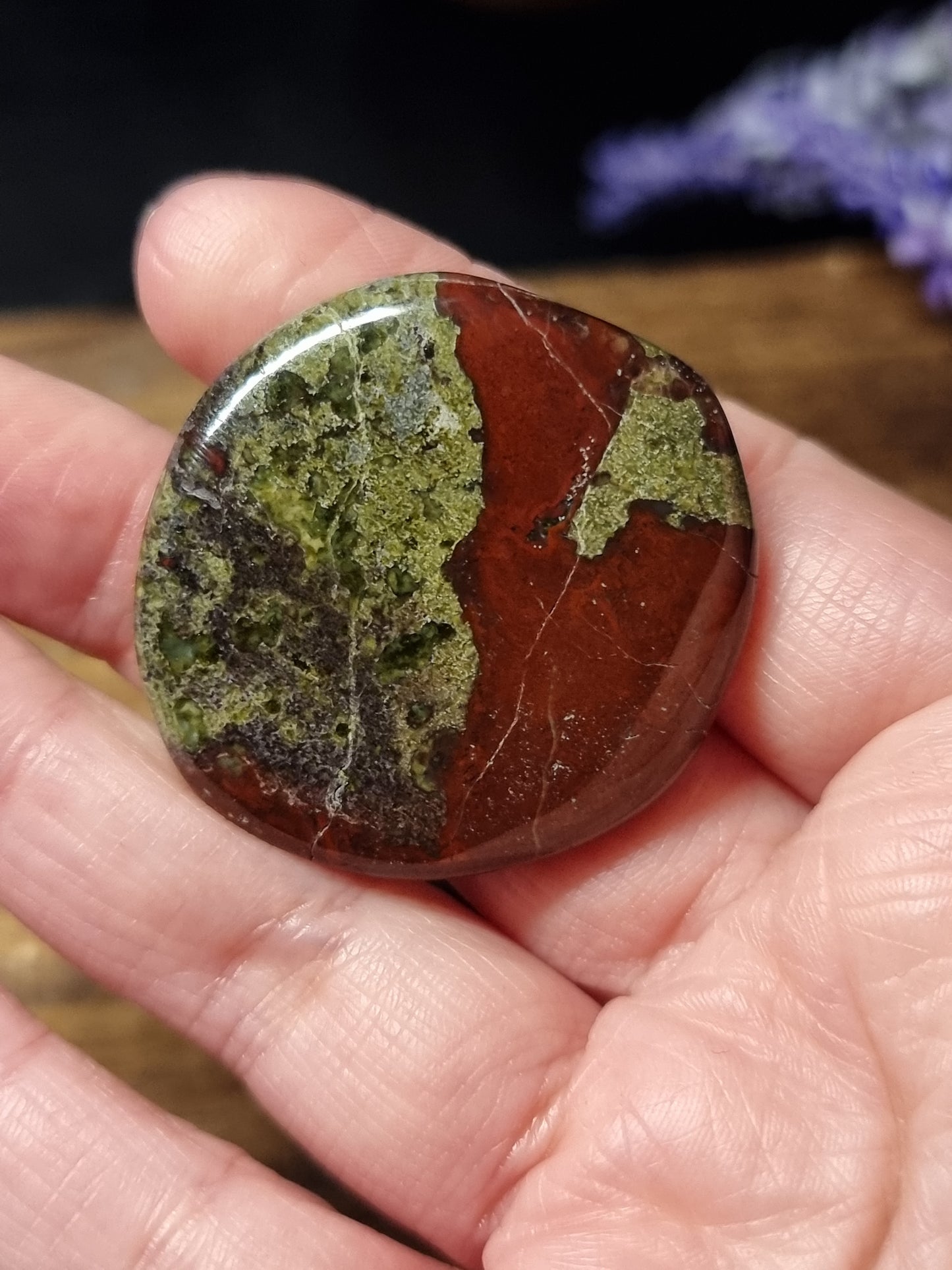 Dragonblood jasper flatstones