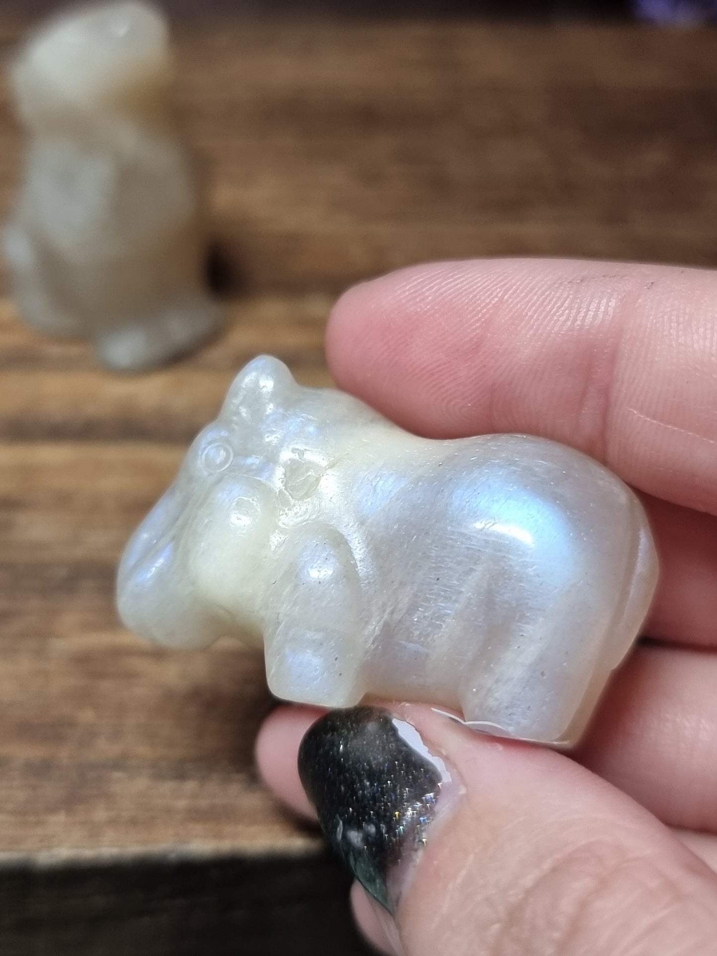 Moonstone carvings