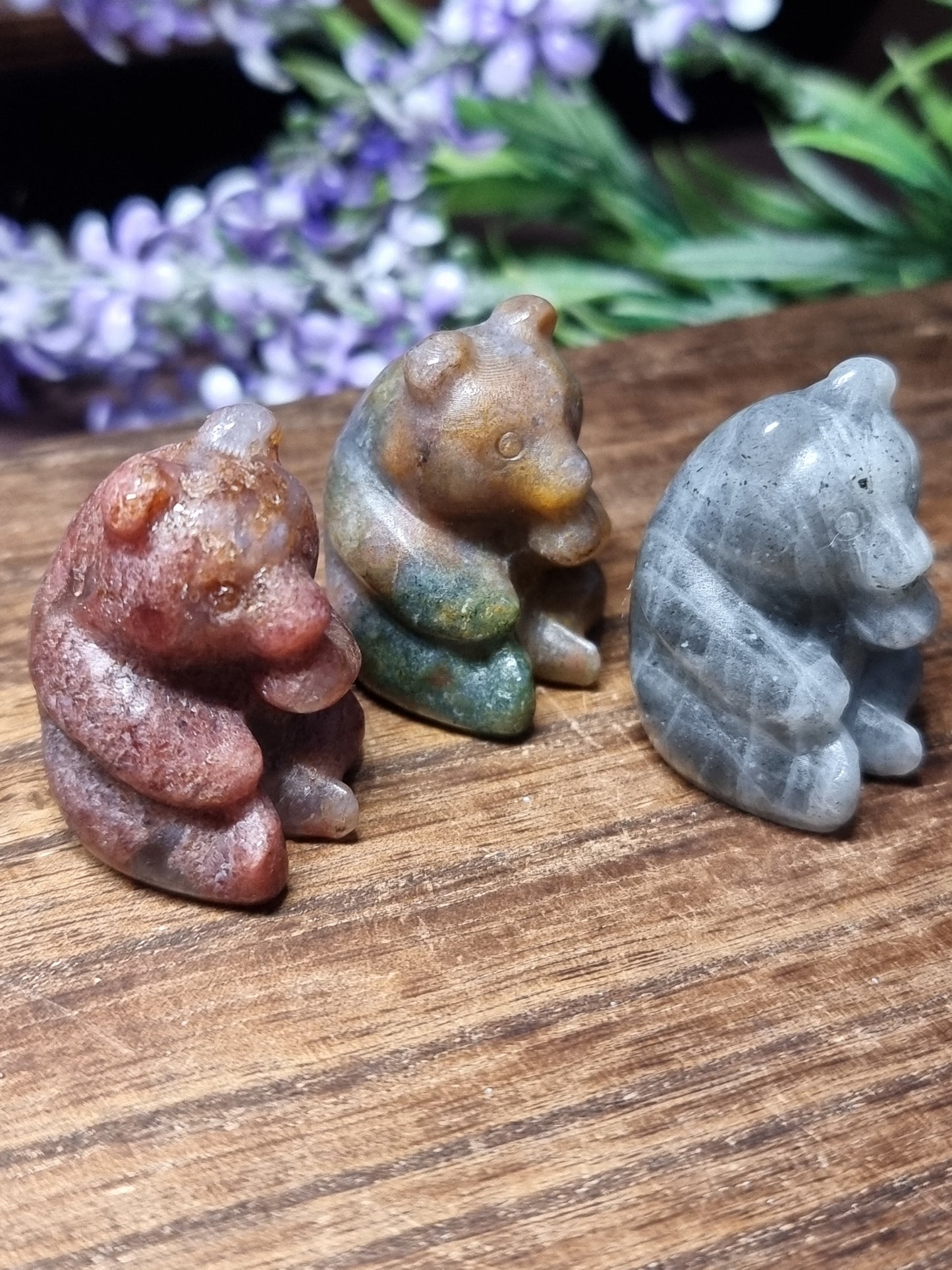 Panda carvings