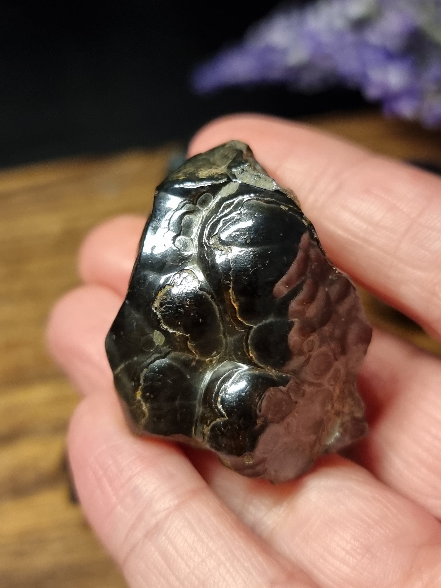 Botryoidal hematite