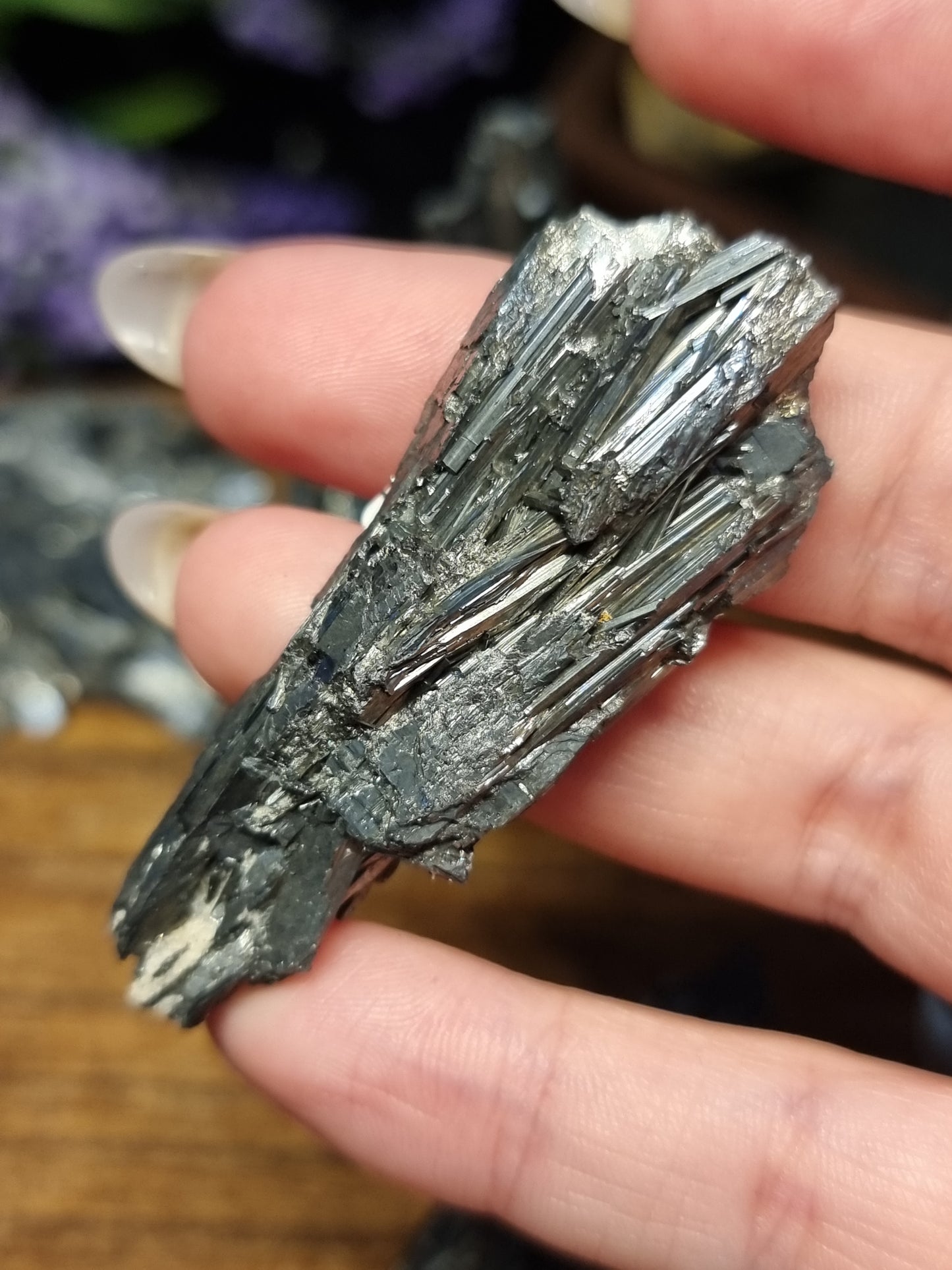 Stibnite specimens