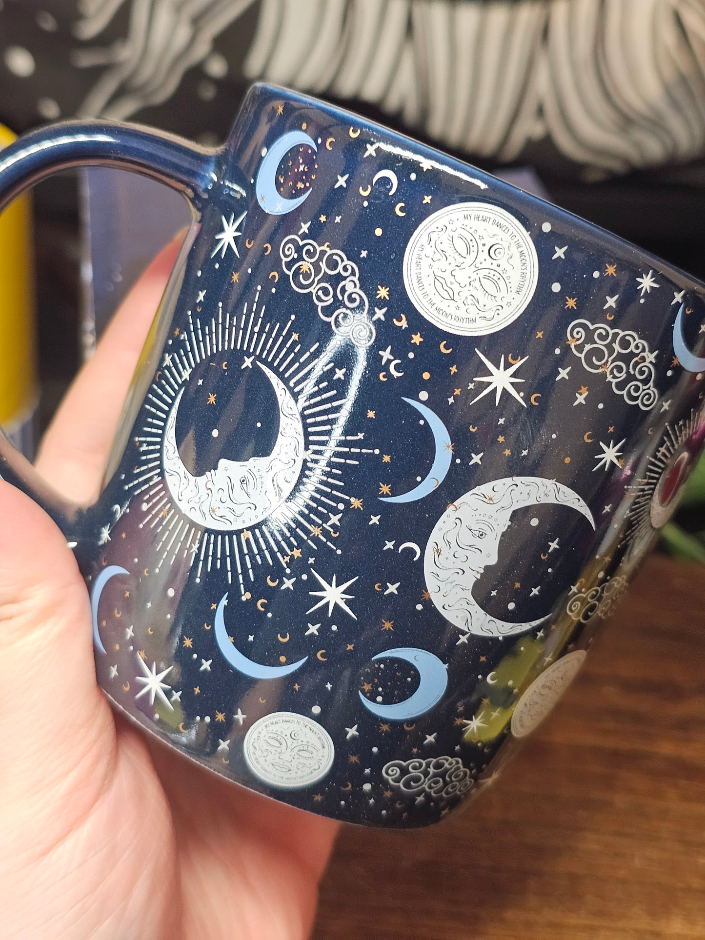 Blue moon mug